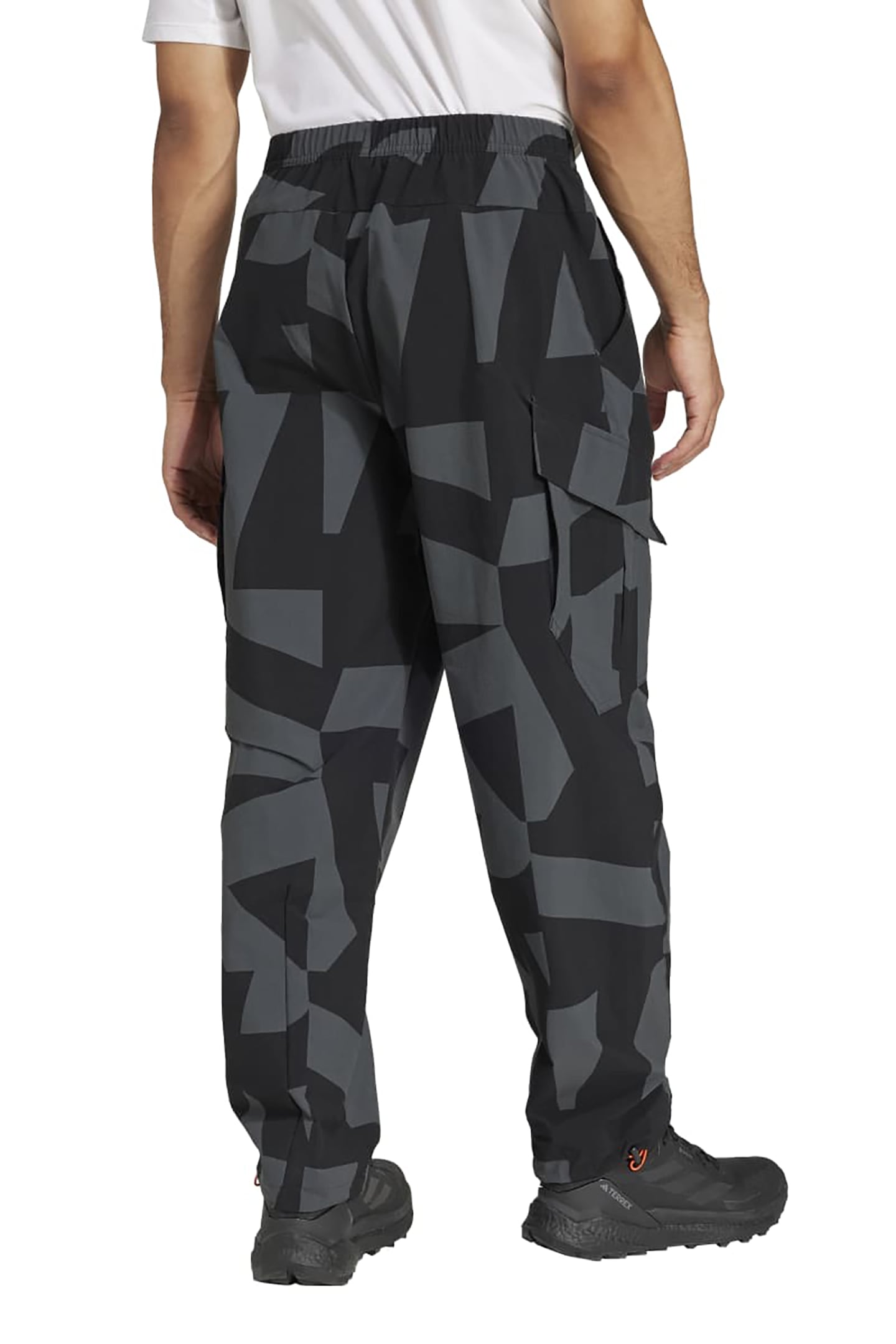 UNISEX PERFORMANCE TERREX XPLORIC PRINTED CARGO PANTS BLACK 2