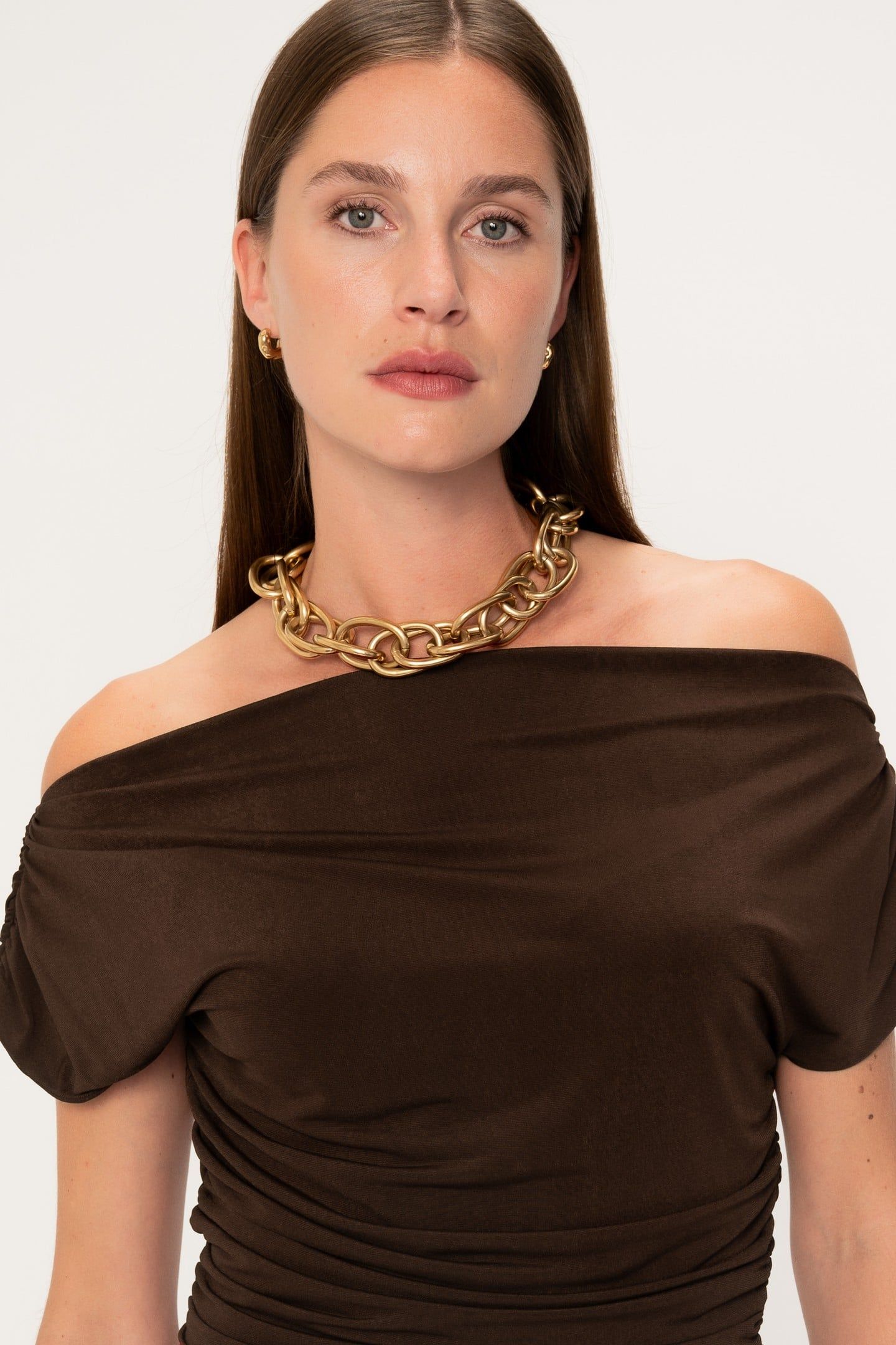 COLUMBINE DRESS MOCHA 2