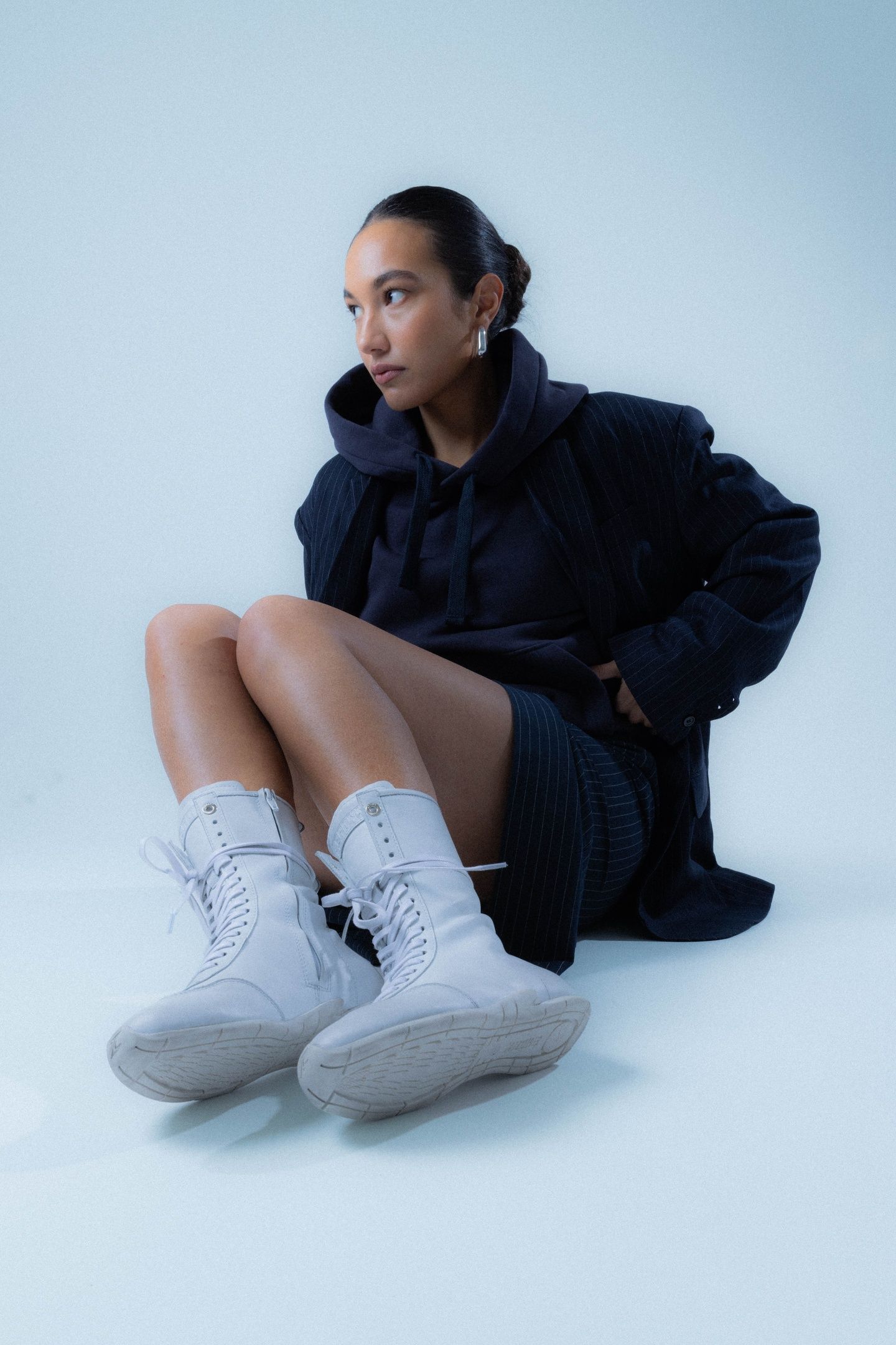 MYR-AA ANKLE BOOT OFF WHITE 5