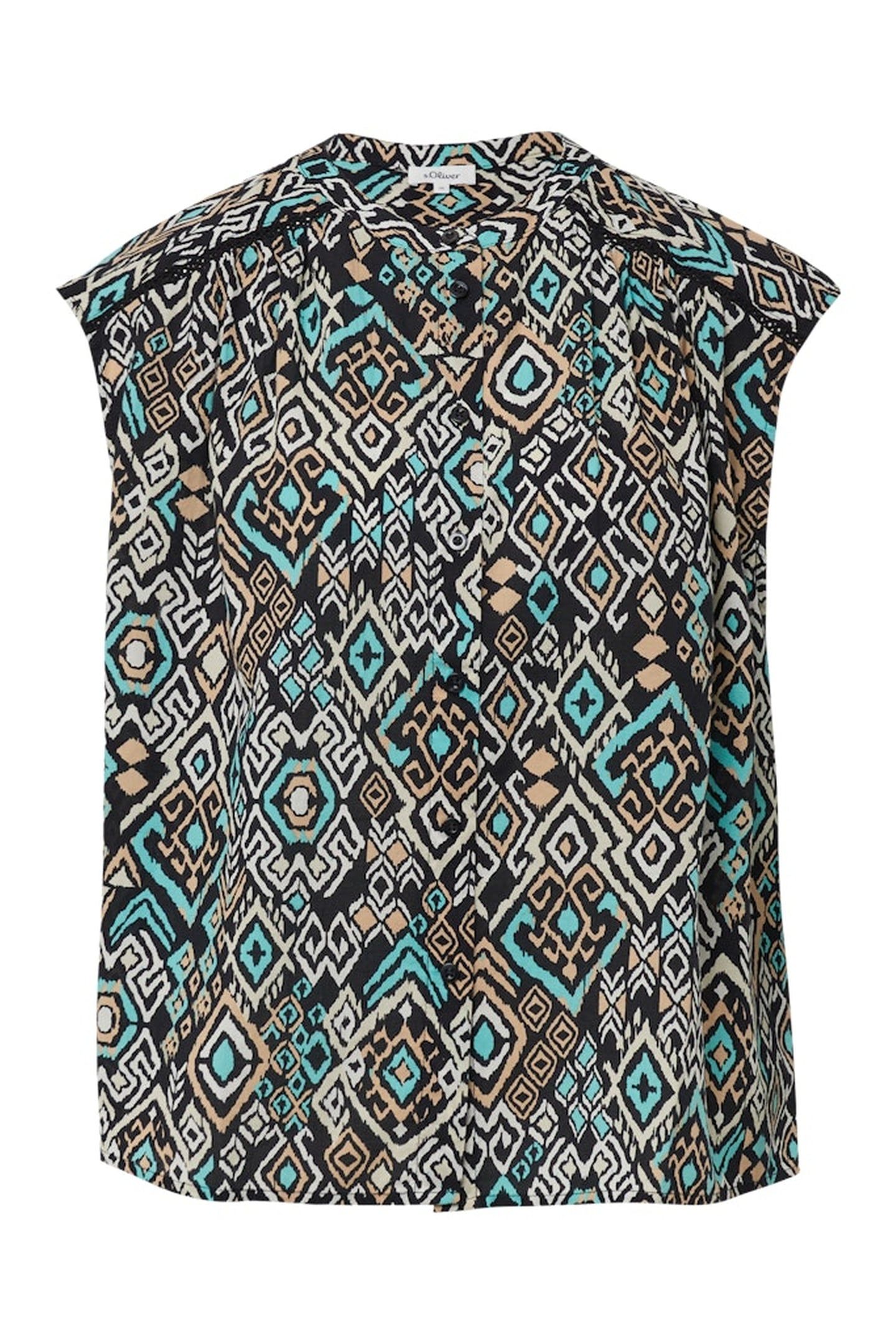 S.OLIVER BLOUSES BLACK 4