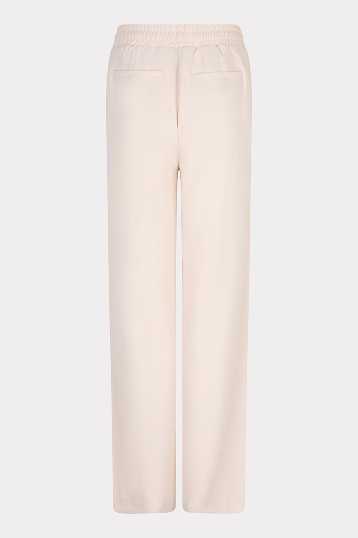 TROUSERS WIDE ELASTIC CRINKLE SAND 5