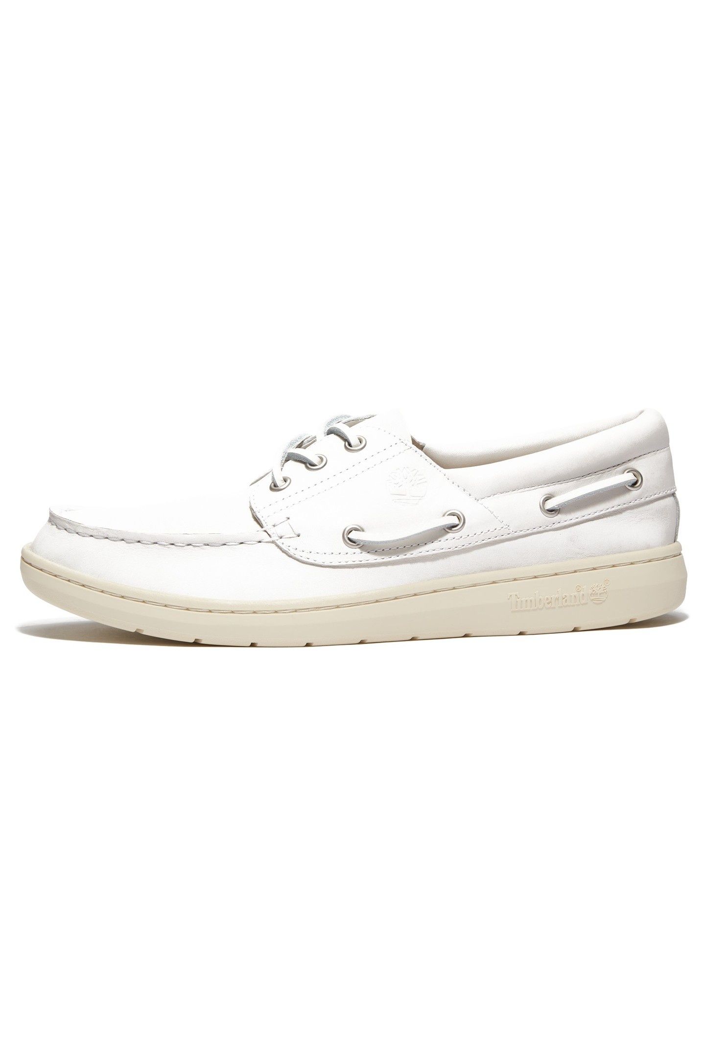 BOAT SHOE WHITE 3