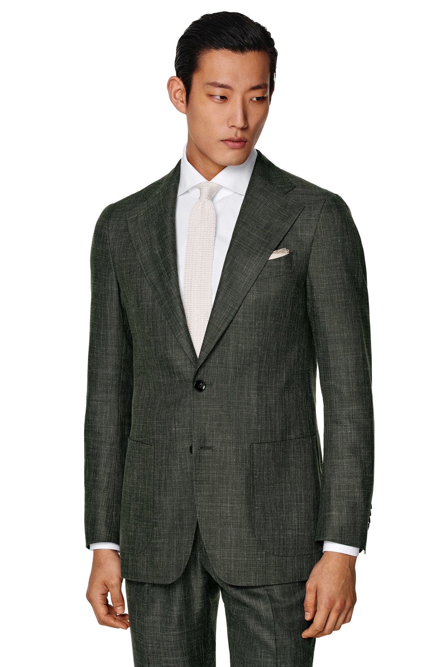 SUIT-GREEN NESTED SUITS DARK GREEN 3