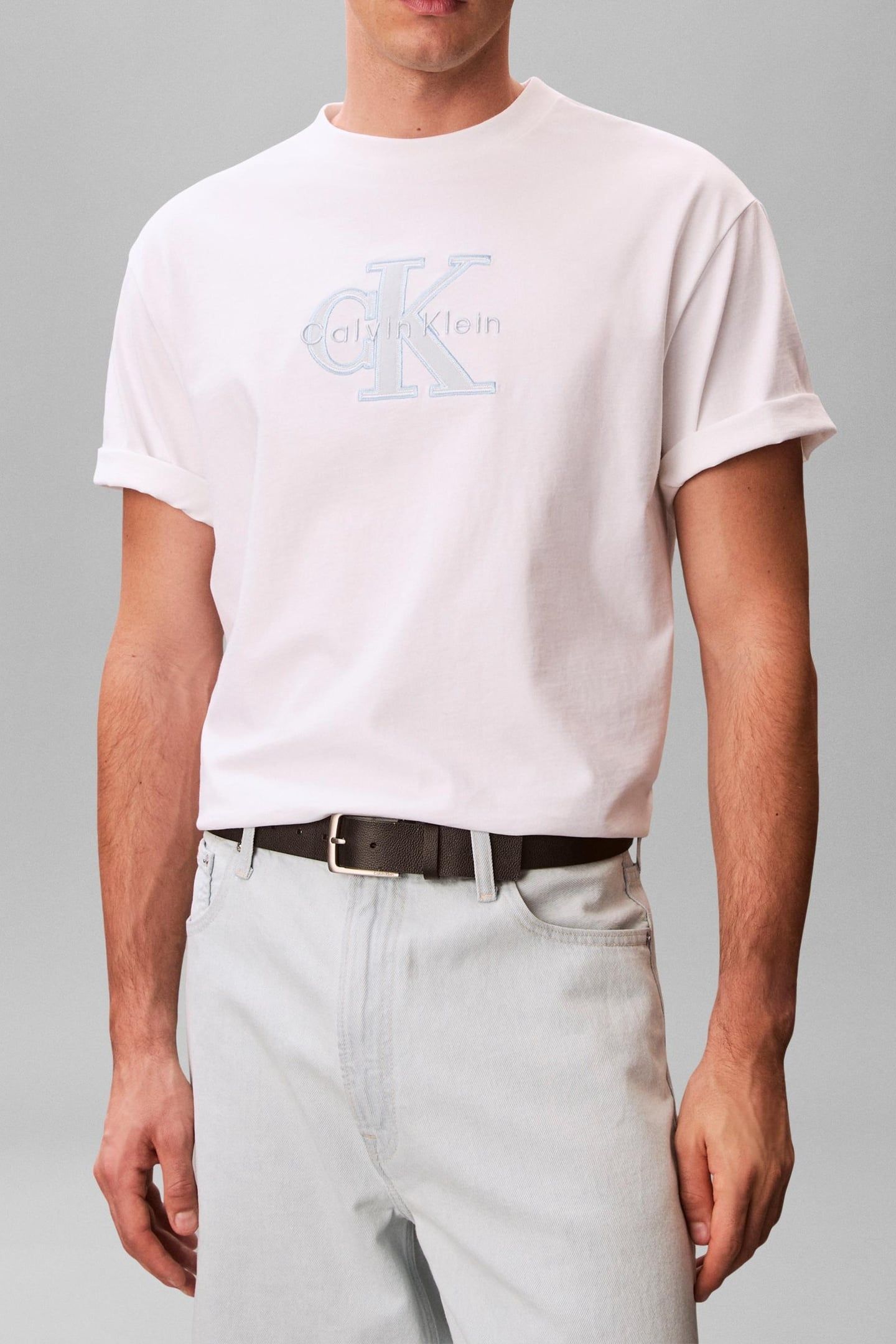 SS 16S ELEVATED MONO TEE BRIGHT WHITE 2