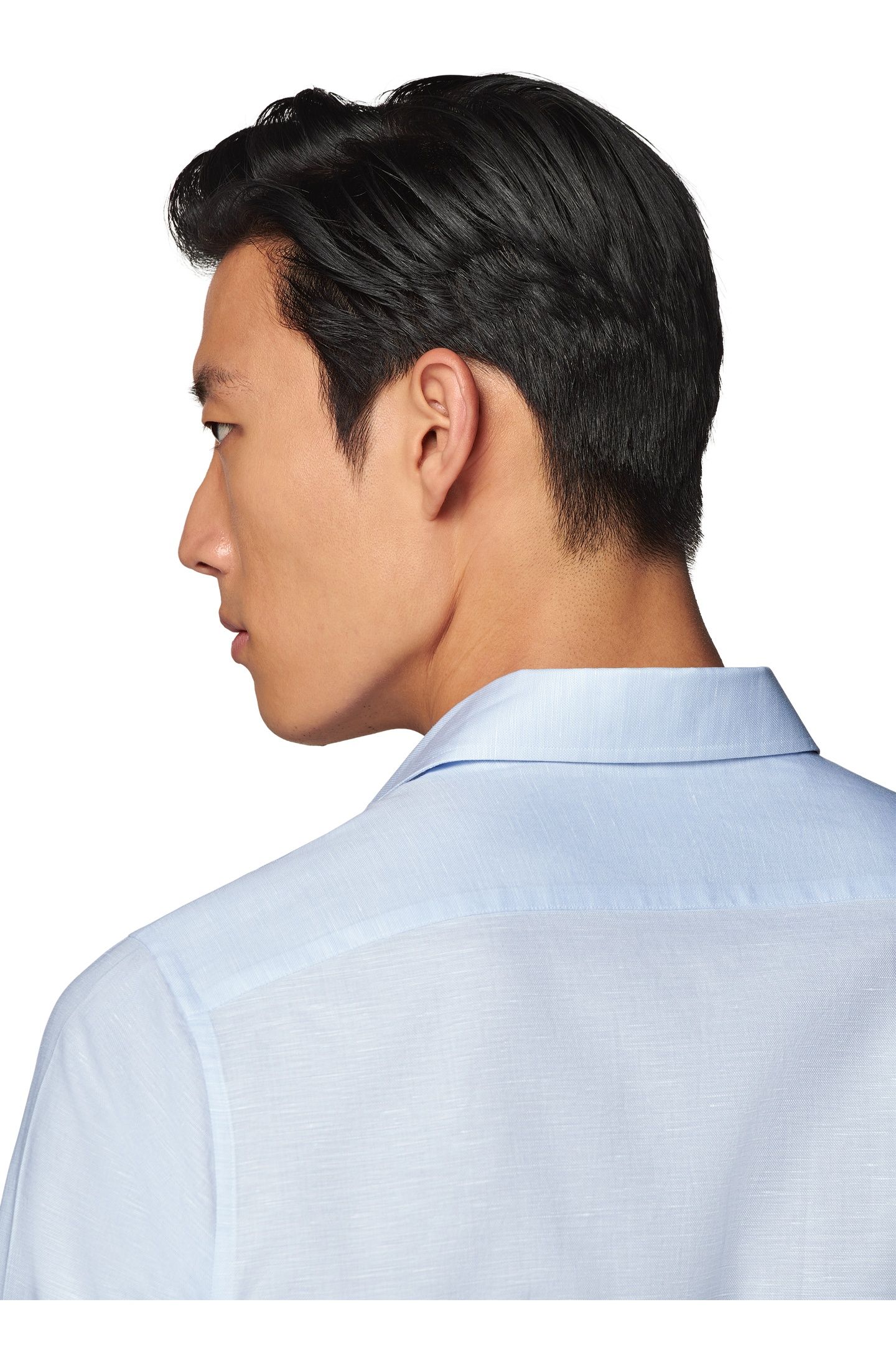 ONE-PIECE LIGHT BLUE CO/LI FORMAL SHIRTS LIGHT BLUE 4