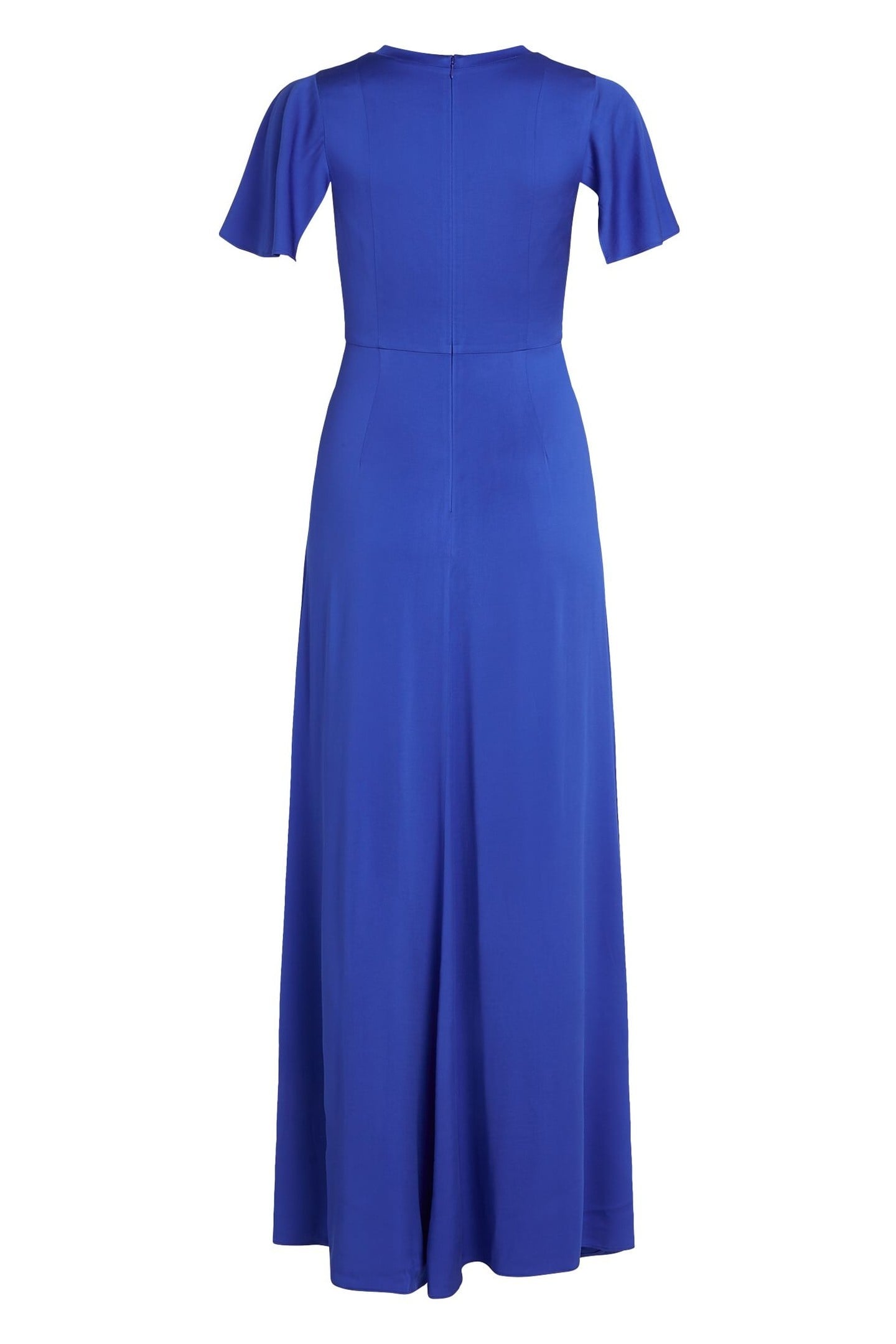 ROUCHED MAXI DRESS DAZZLING BLUE 4