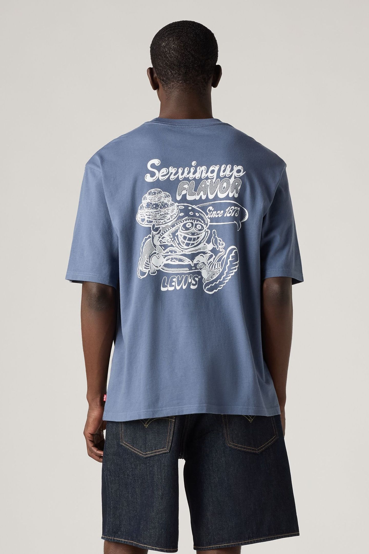 LSE HALF SLEEVE GR PCKT T LEVIS FLAVOR 4