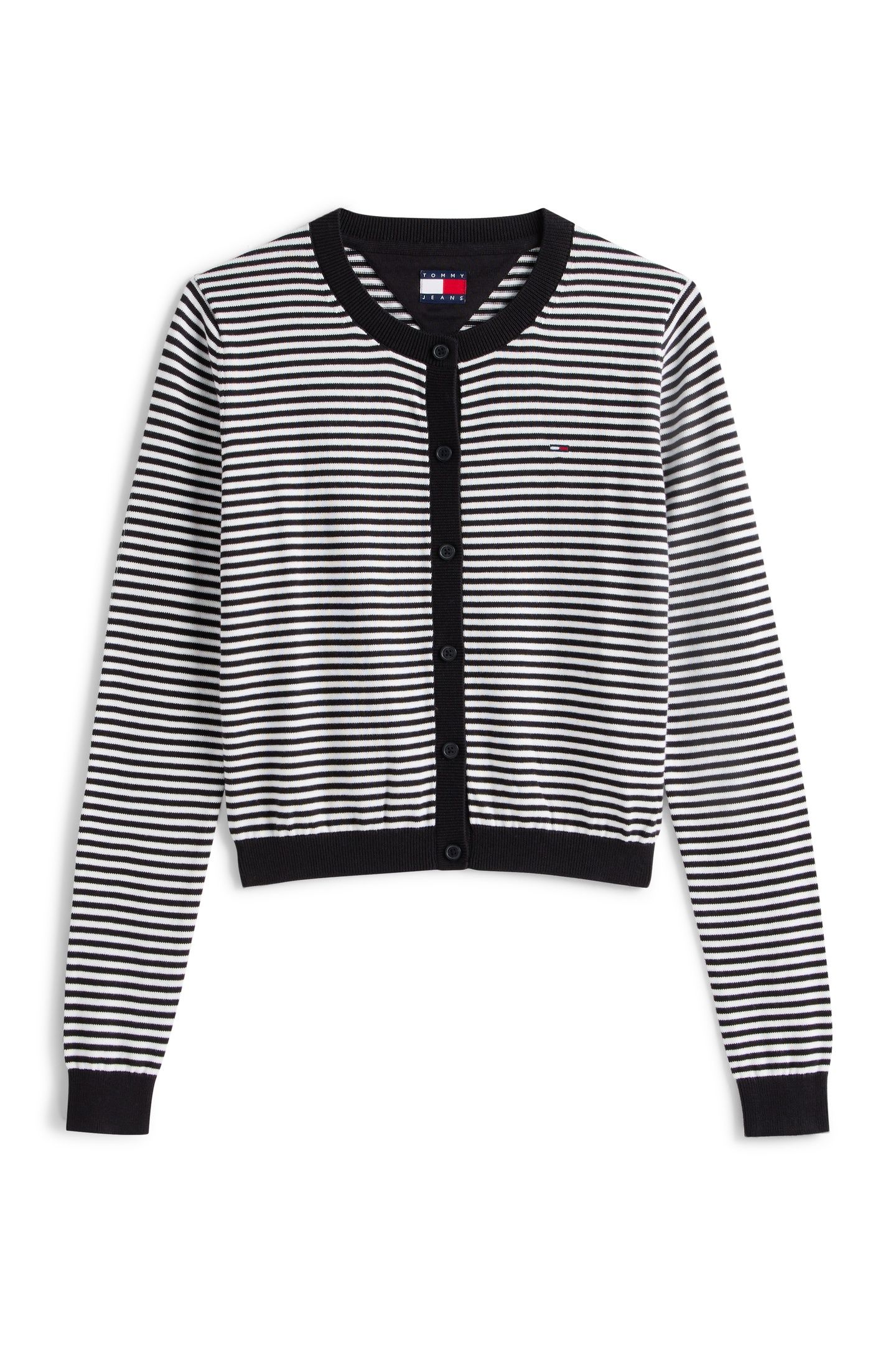 TJW ESSENTIAL CREW NECK SWEATER BLACK STRIPE 02 4