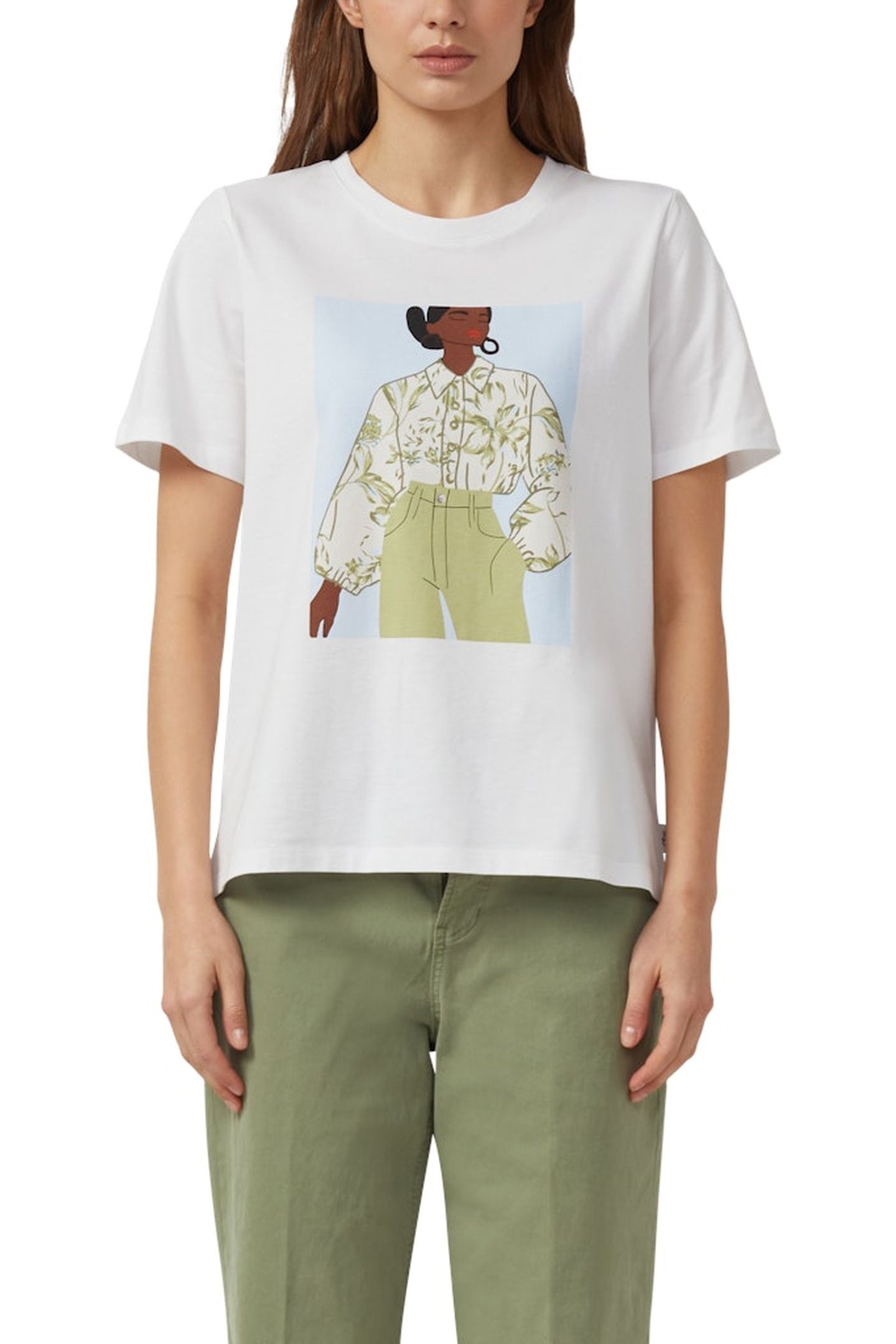 S.OLIVER T-SHIRTS WHITE 1