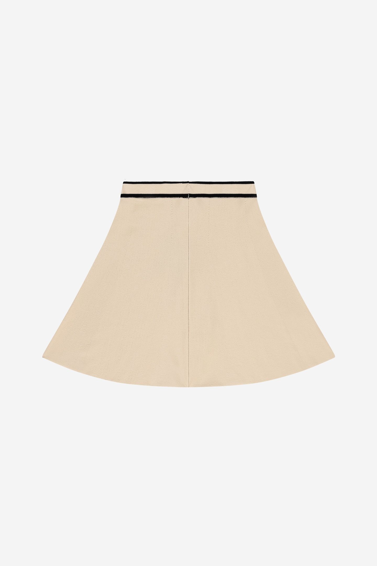 KHLOE SKIRT WOOD ASH/BLACK 3