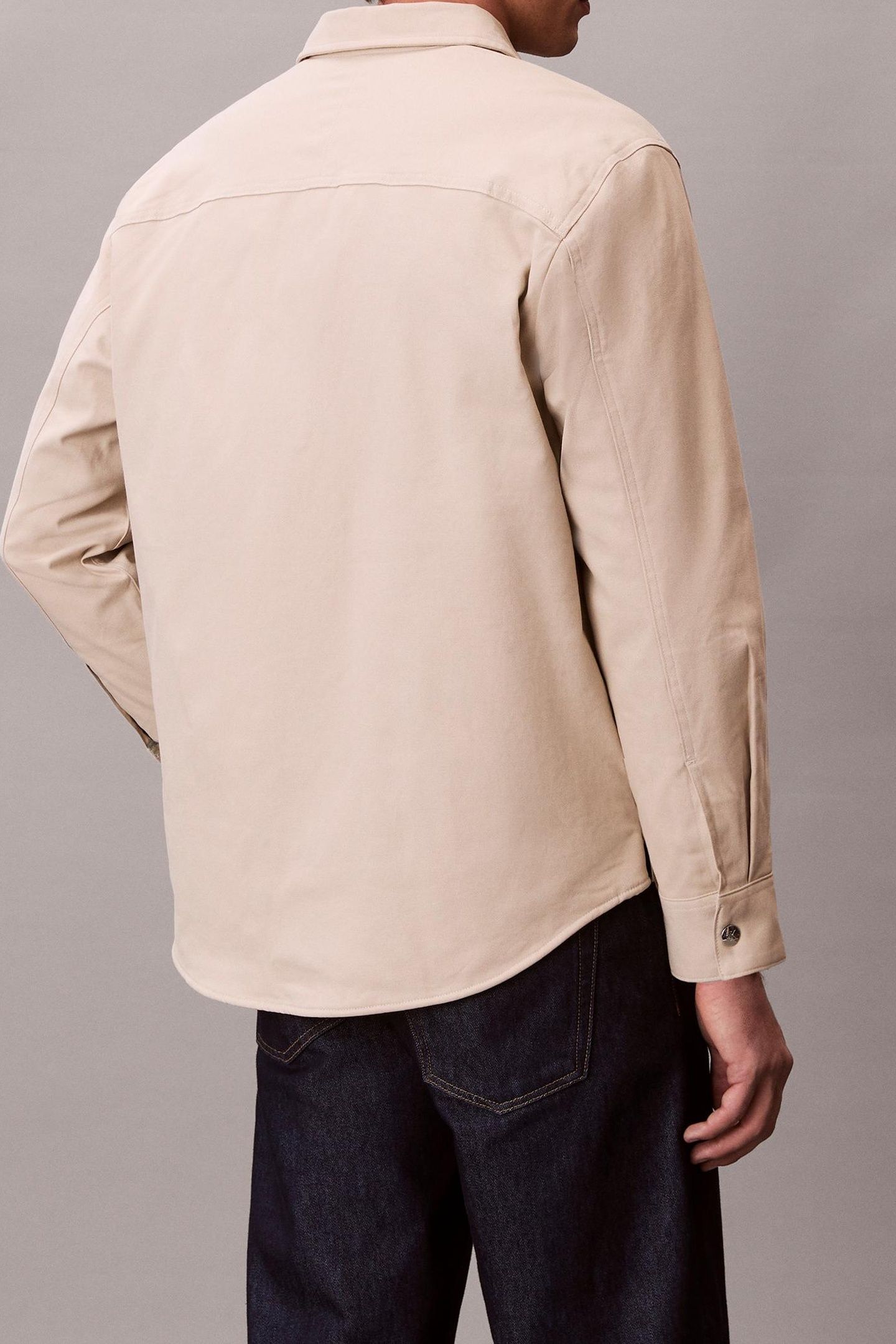 LS MATTY CANVAS RELAXED JACKET SILVERMOSS 2