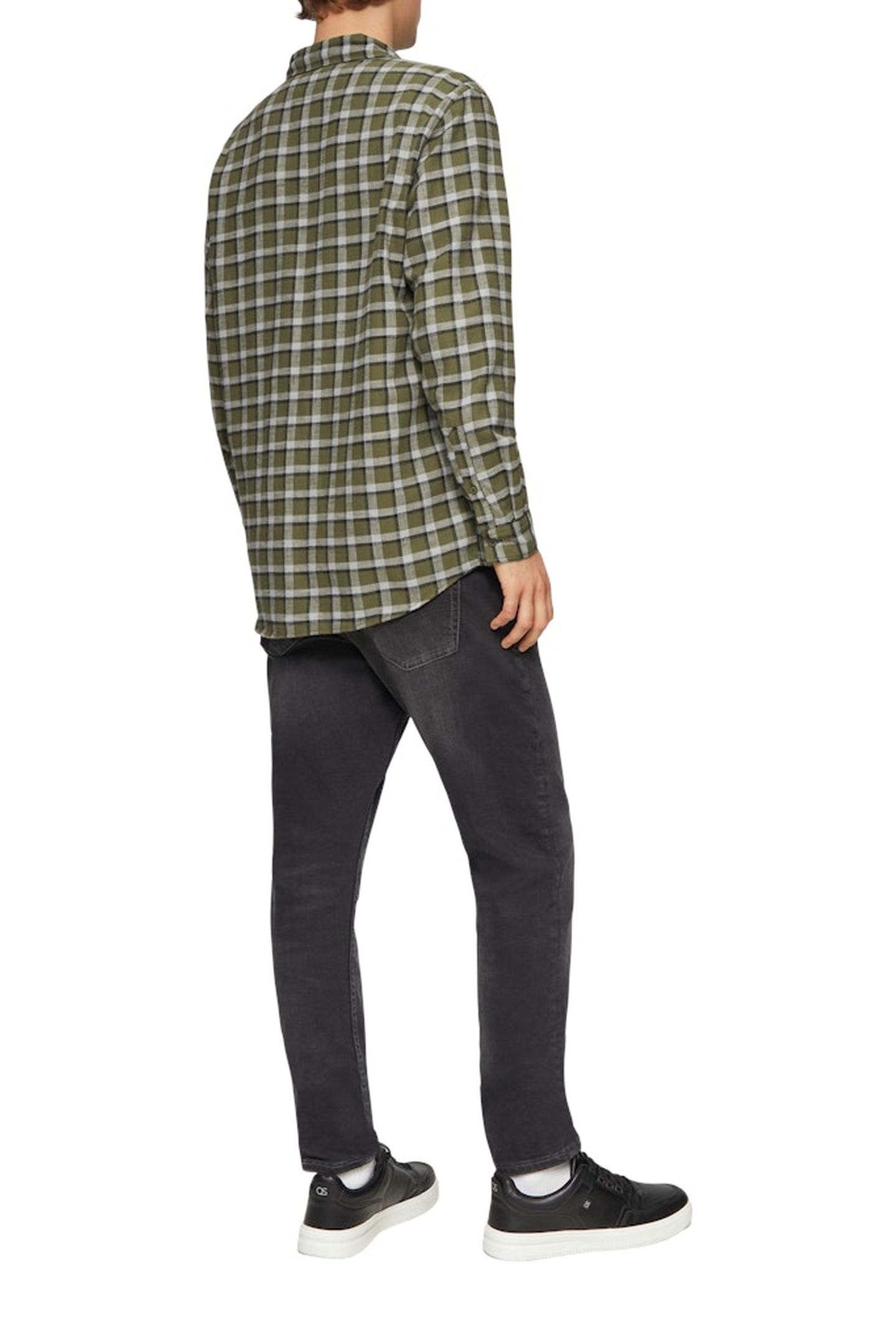 S.OLIVER-QS SHIRTS DARK GREEN 3