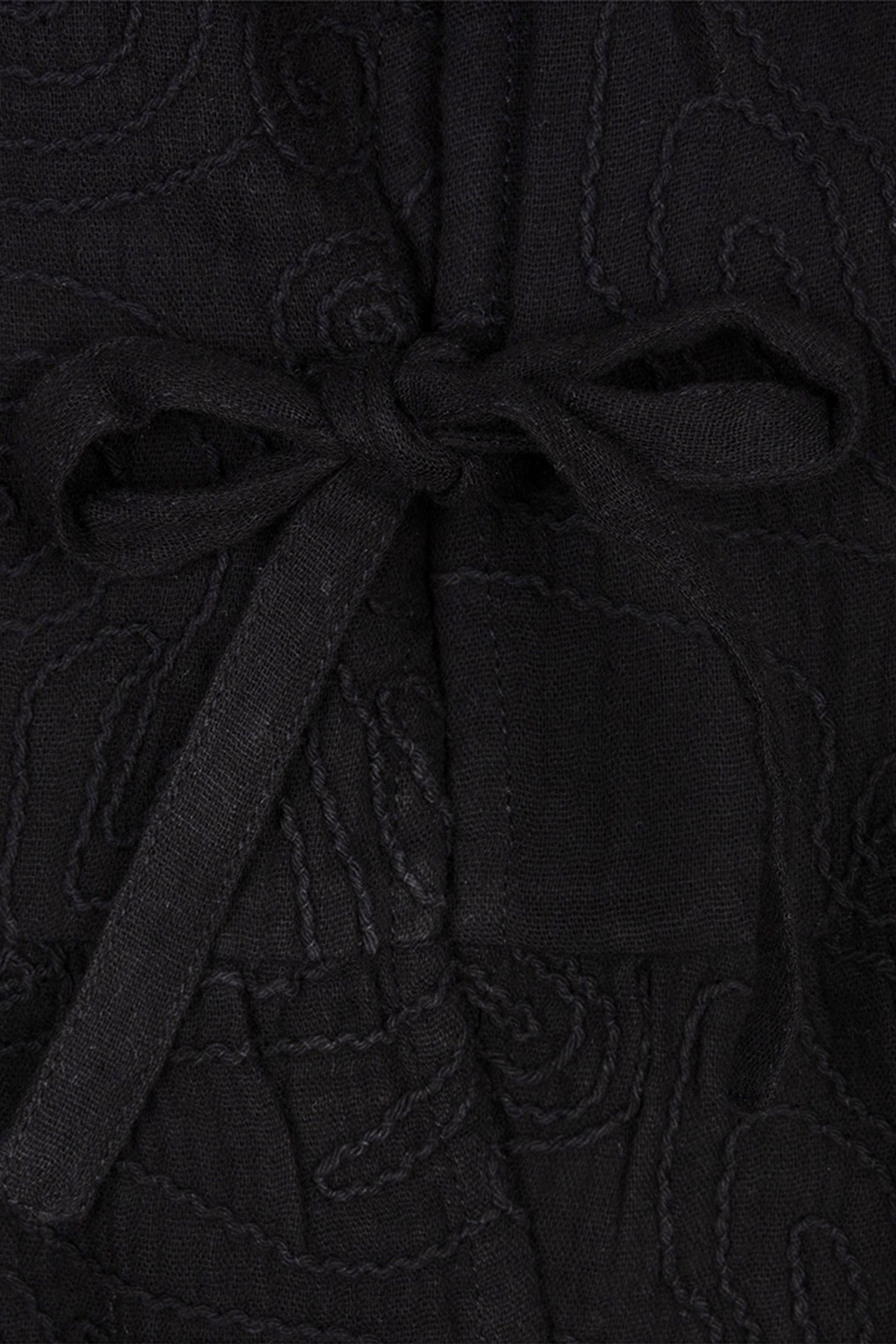BLOUSE 3D EMBROIDERY BLACK 7
