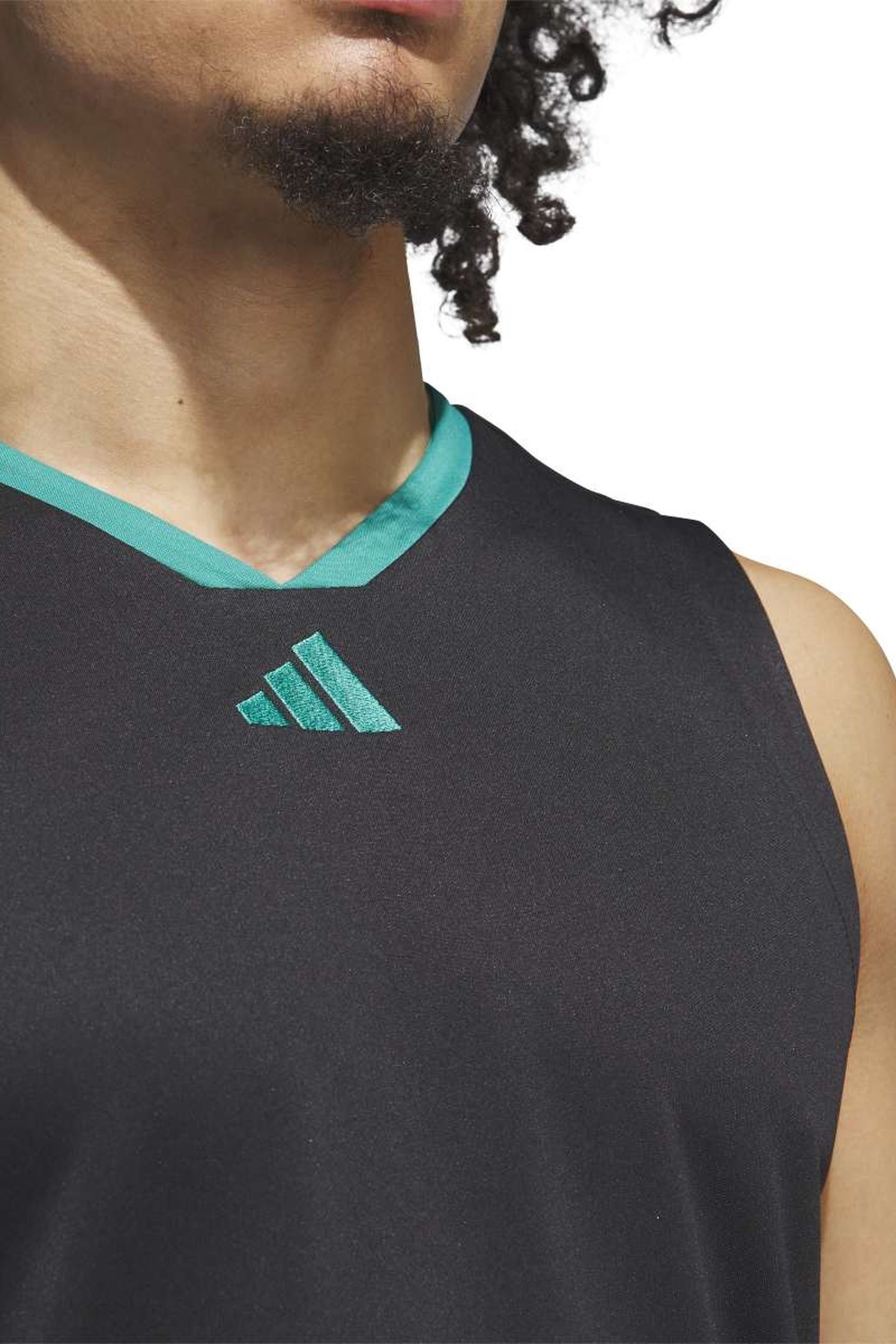 UNISEX PERFORMANCE ADIDAS BASKETBALL LEGENDS TANK BLACK 6
