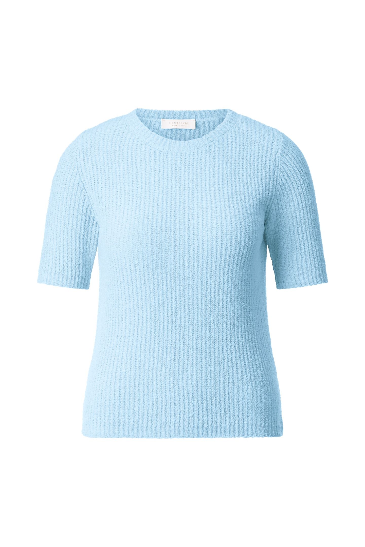 STRUCTURED TOWELLING SHORT SLEEVE CLEAR SKY 4