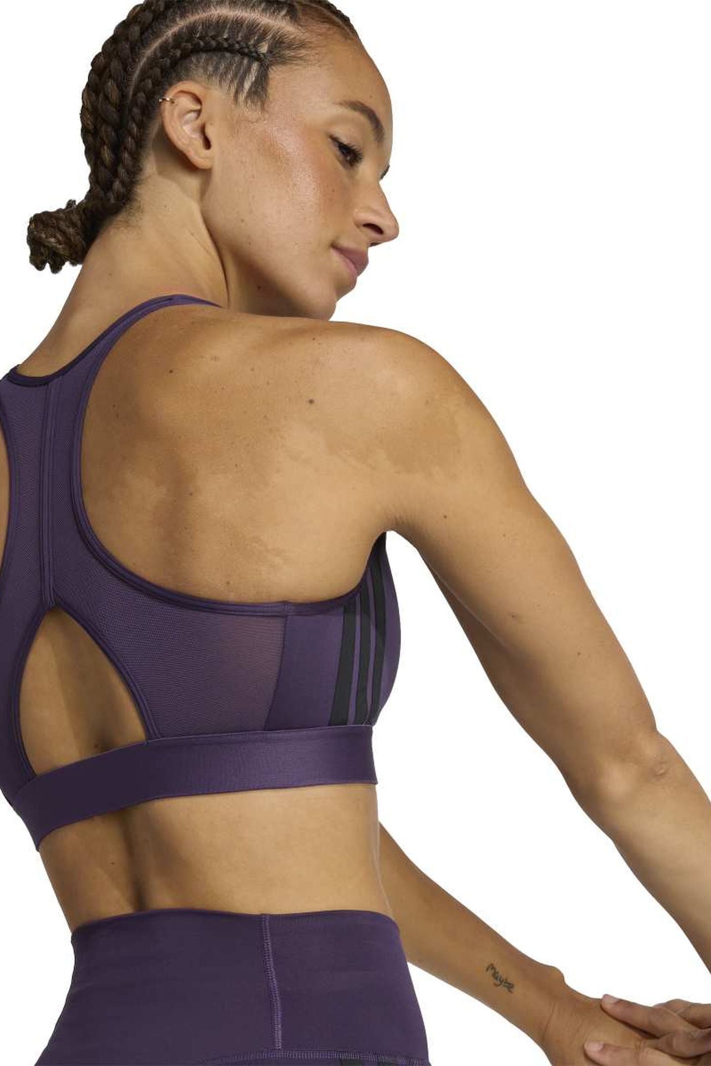 PERFORMANCE OPTIME ESSENTIALS WORKOUT 3-STRIPES MEDIUM SUPPO 6