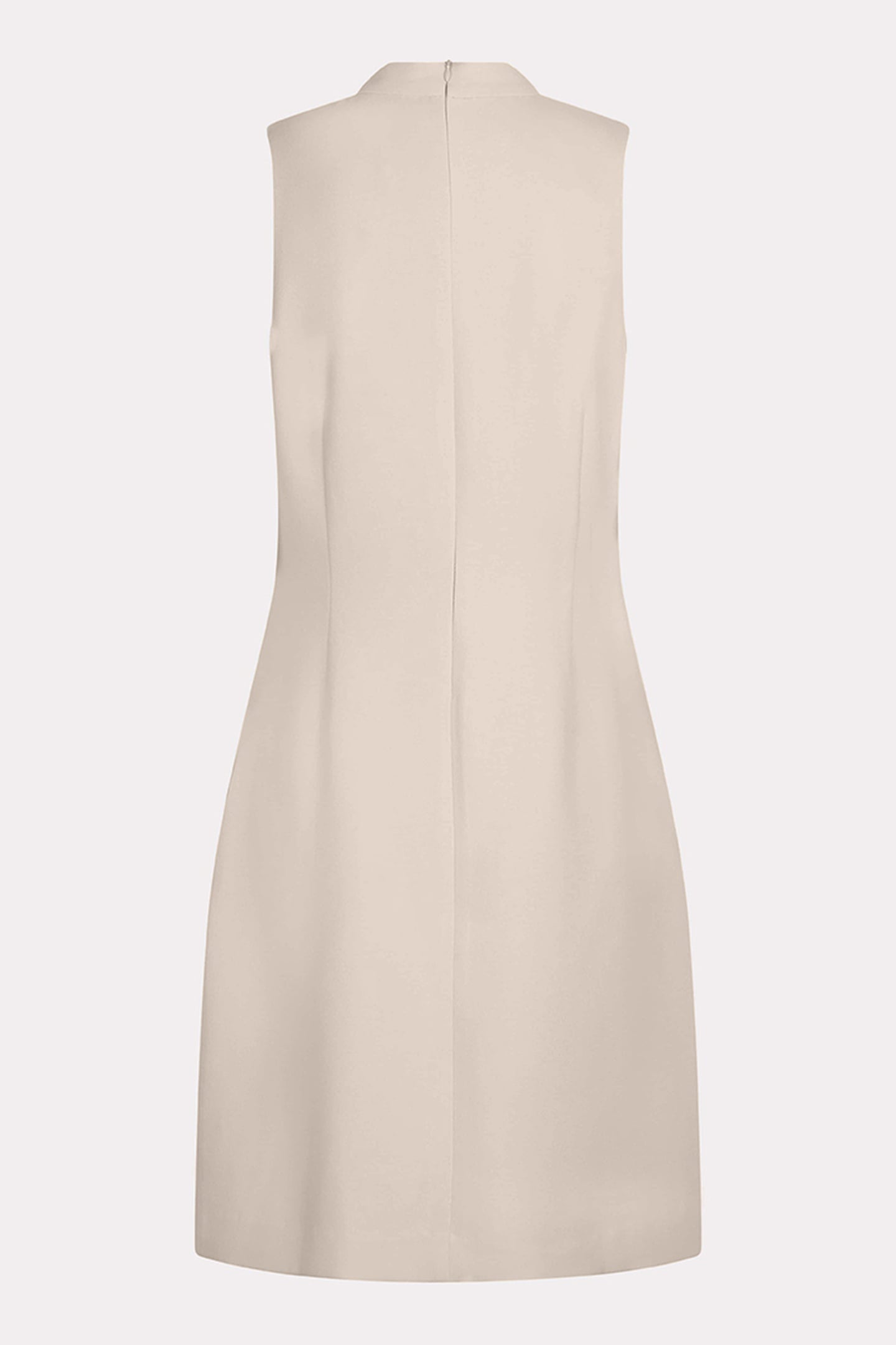 DRESS SLV/LSS BOW SAND 2