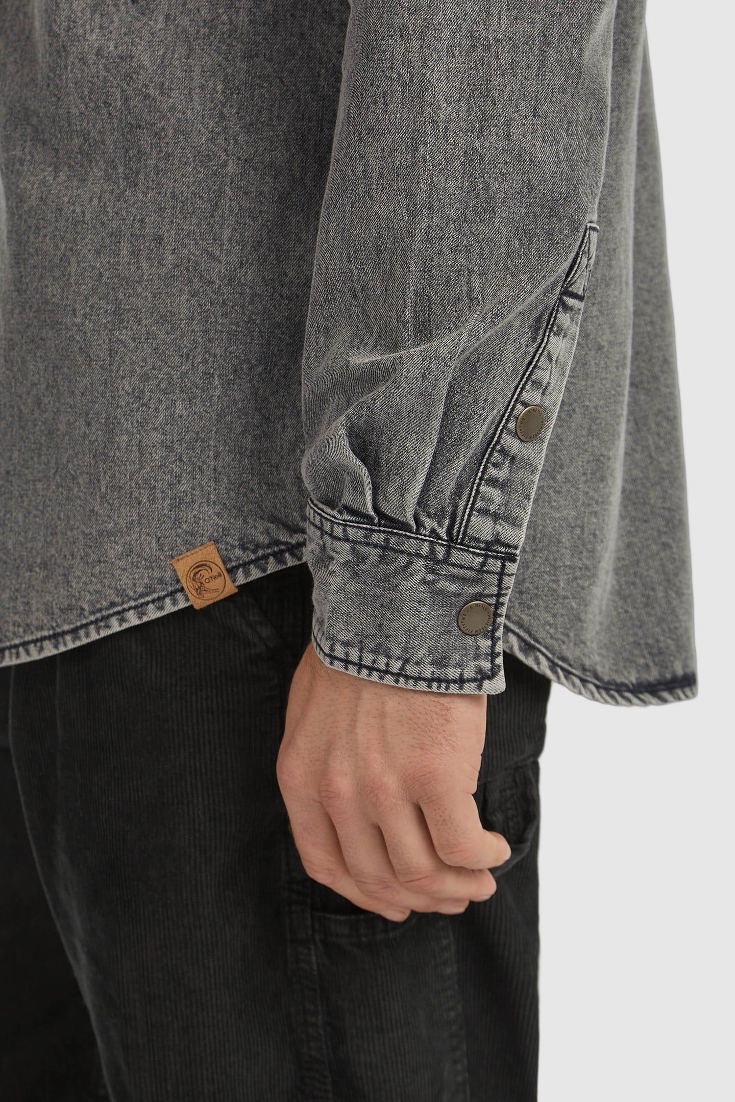 O'RIGINALS DENIM SHIRT BLACK OUT 7