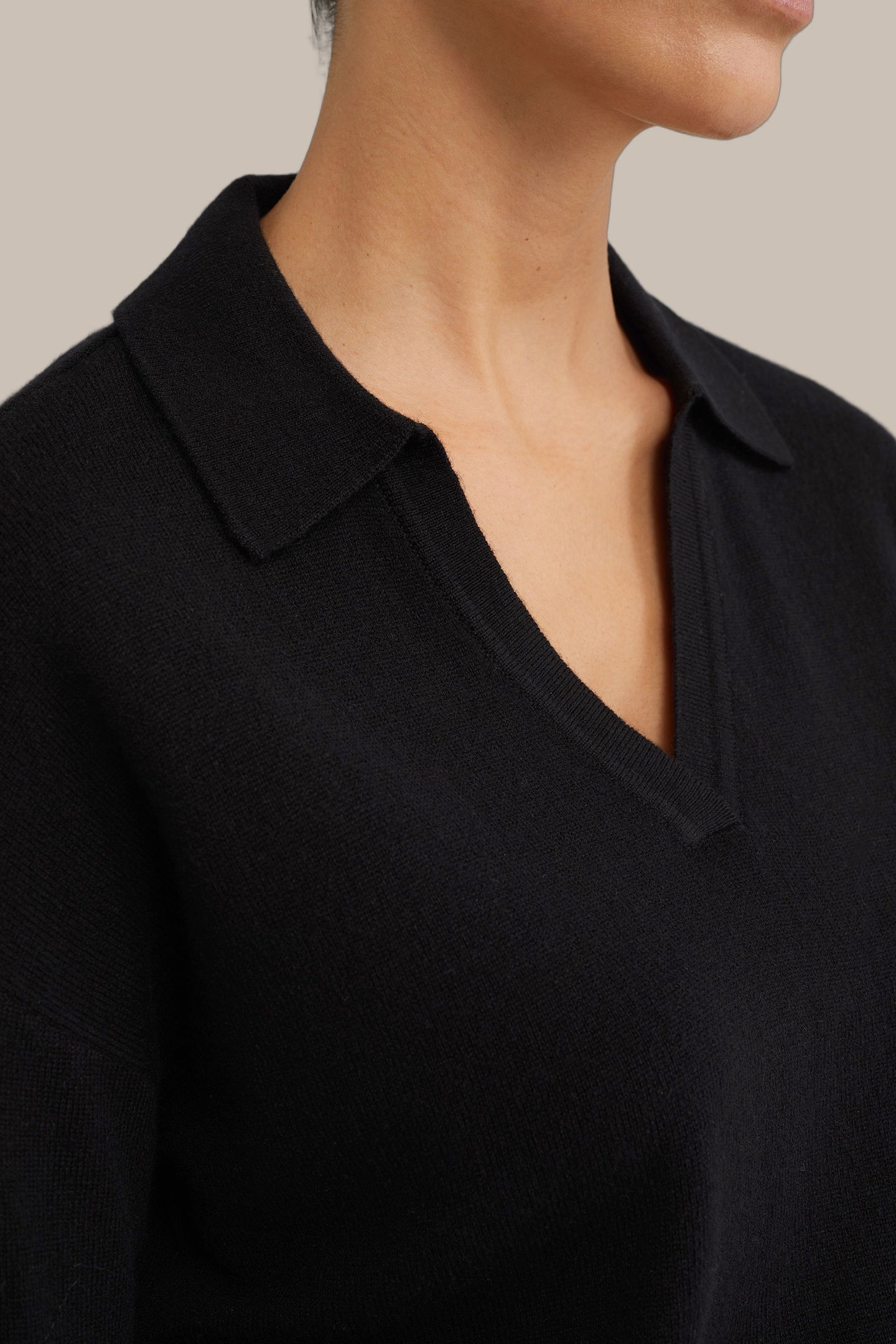 KNITTED PULLOVER BLACK 5