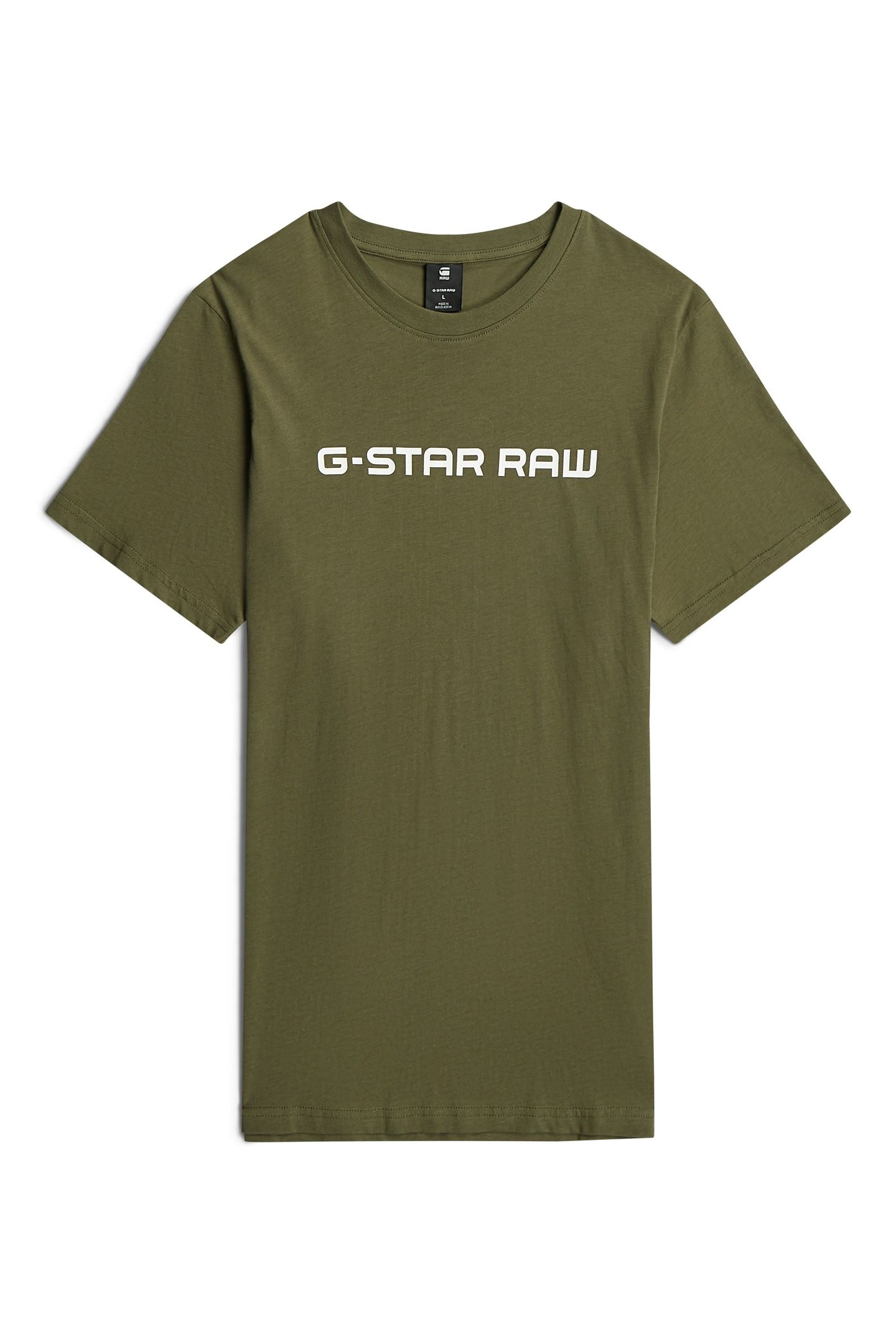 G-STAR RAW SLIM T-SHIRT SHADOW OLIVE 3