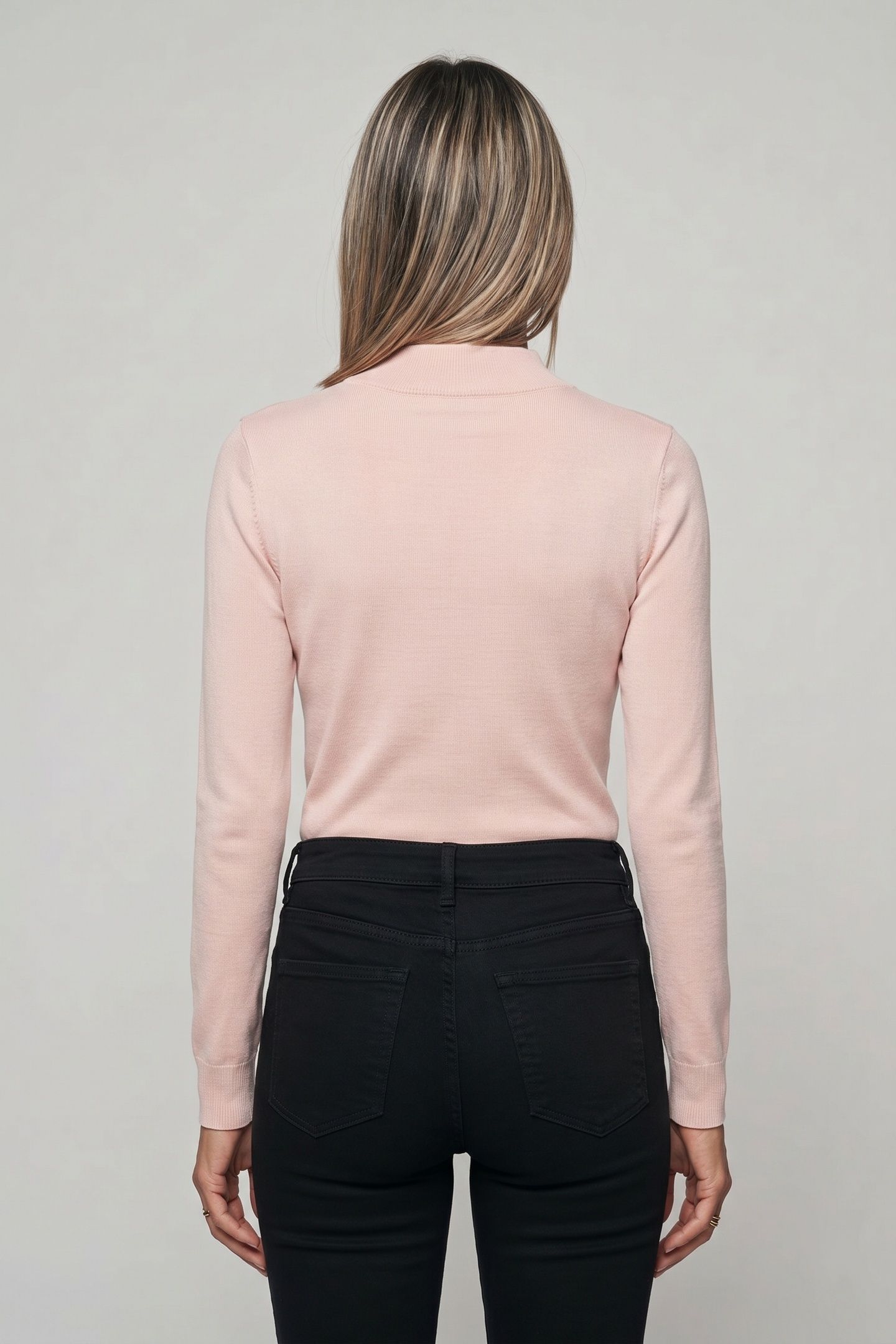 CLASSIC TURTLE NECK ROSE SMOKE 2