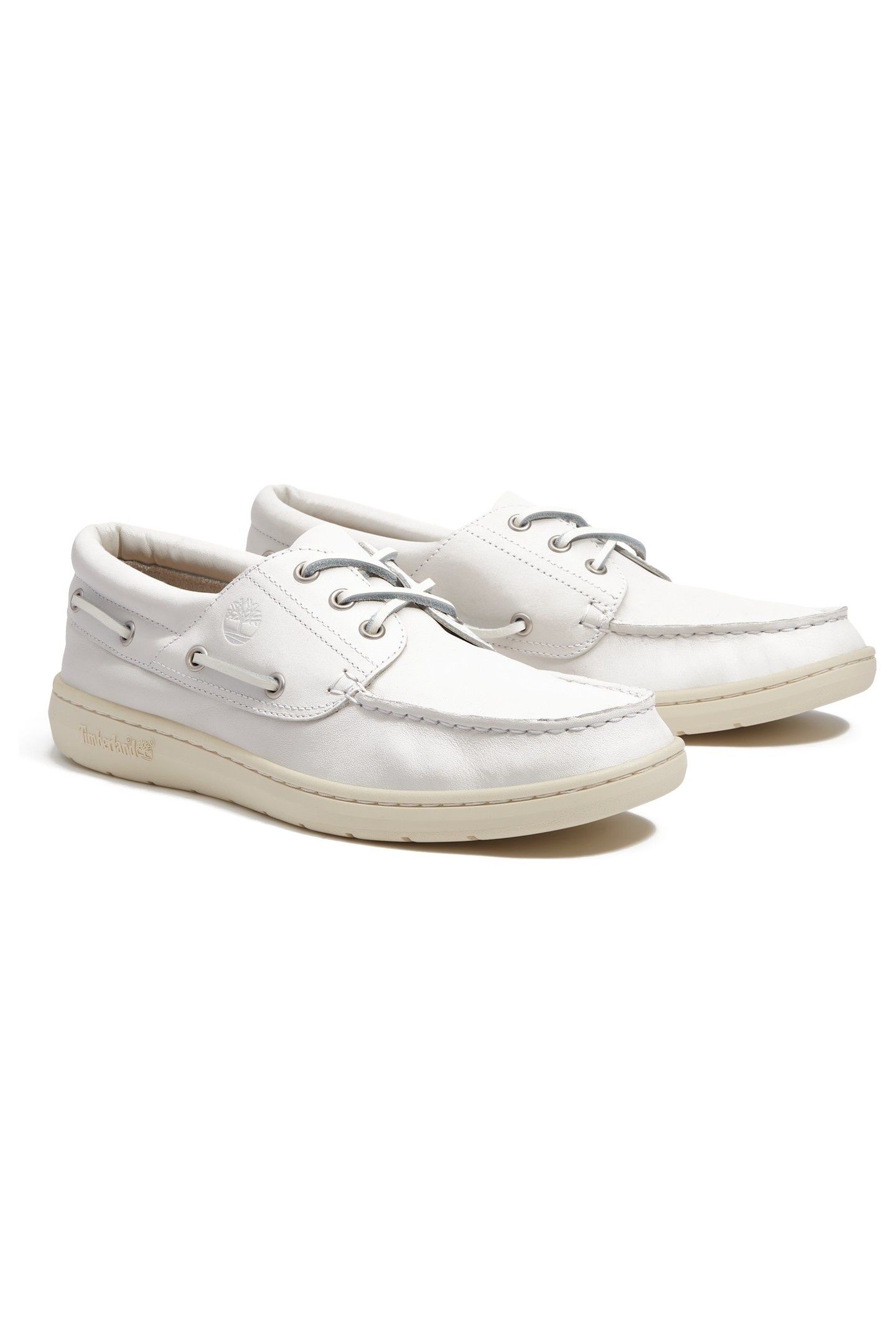 BOAT SHOE WHITE 5