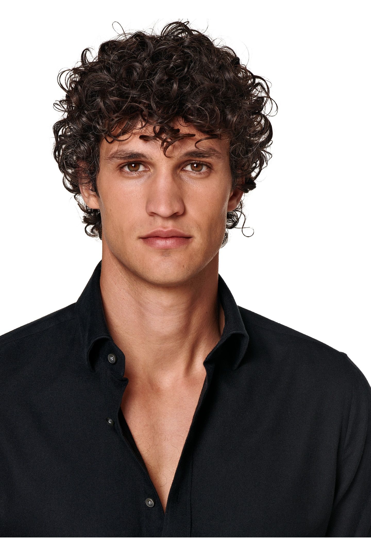 CASUAL FLANNEL CASUAL SHIRTS BLACK 4