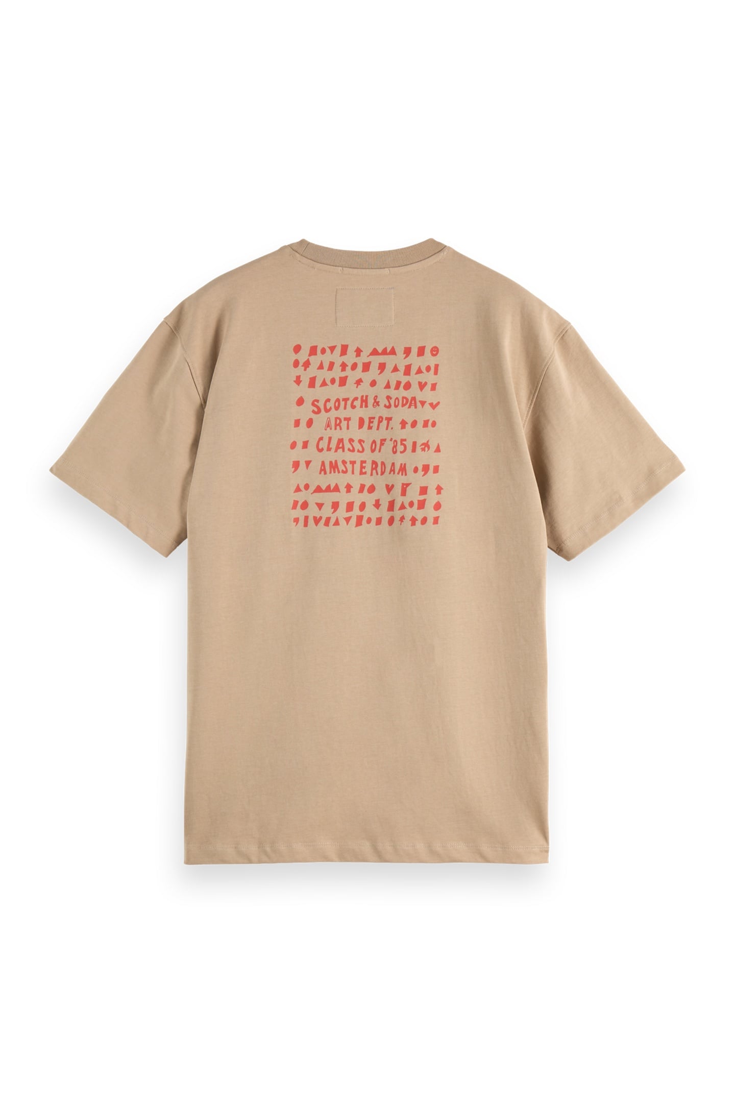 RELAXED-FIT ARTWORK T-SHIRT PLAZA TAUPE 2