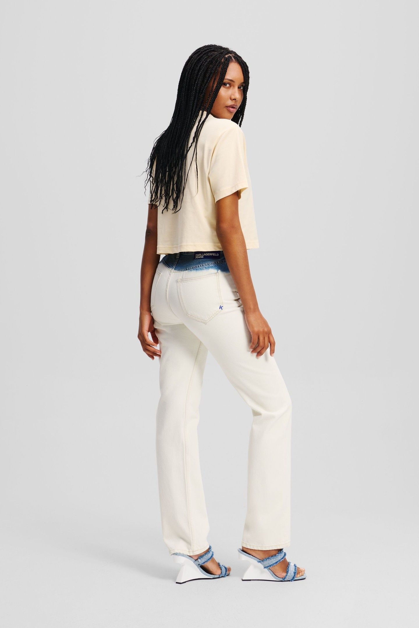 STRAIGHT OMBRE DENIM BLUE OMBRE 2