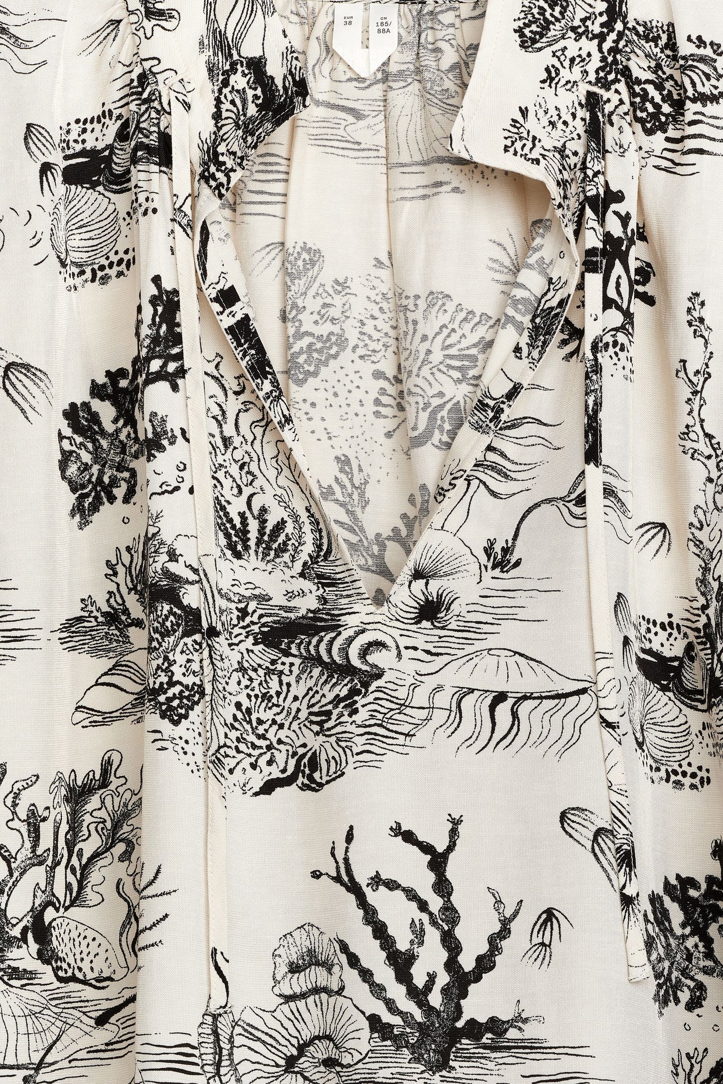 HAWA PRINTED BLOUSE BEIGE 4