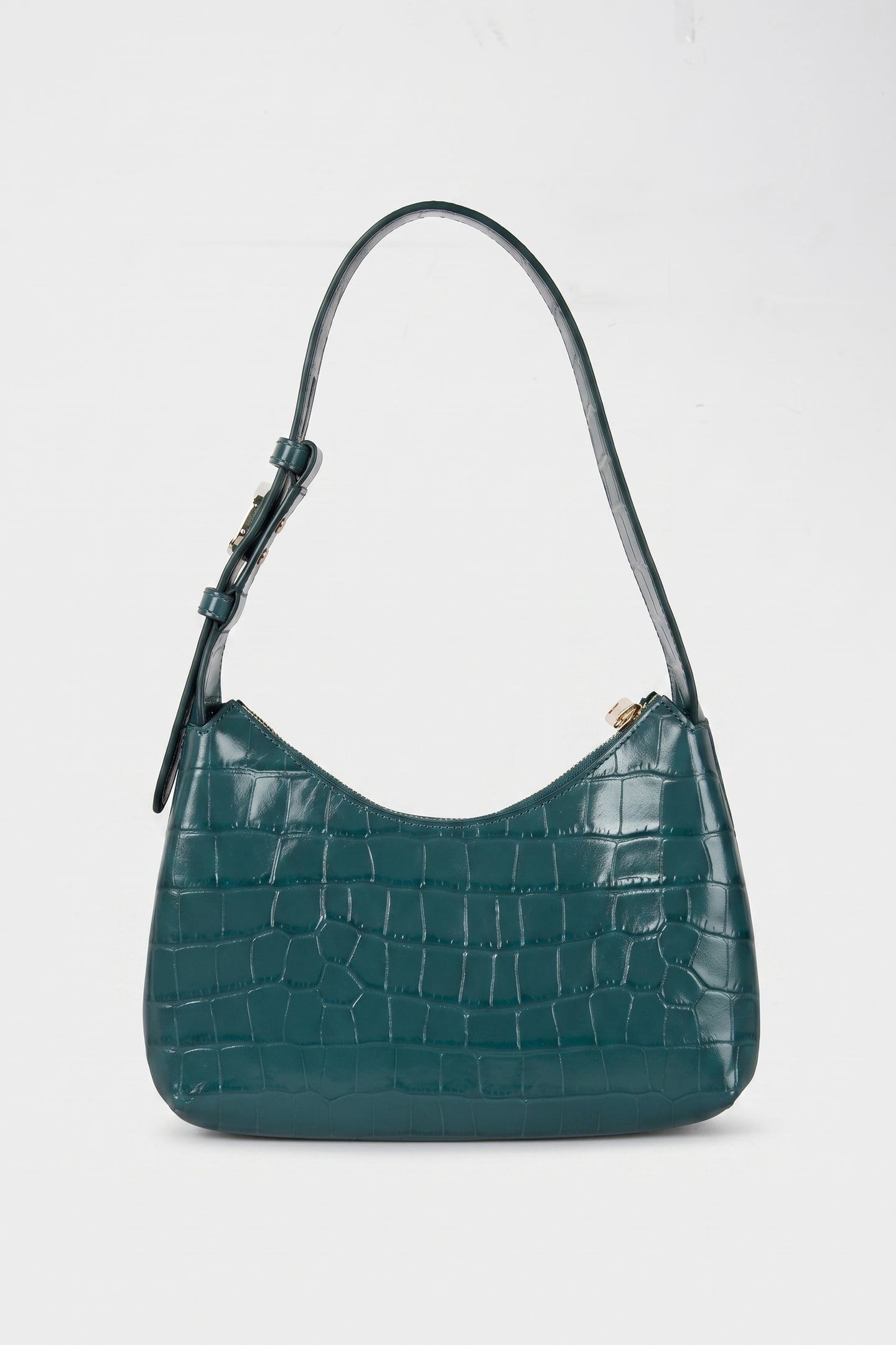 FEBE SMALL HOBO TEAL 2
