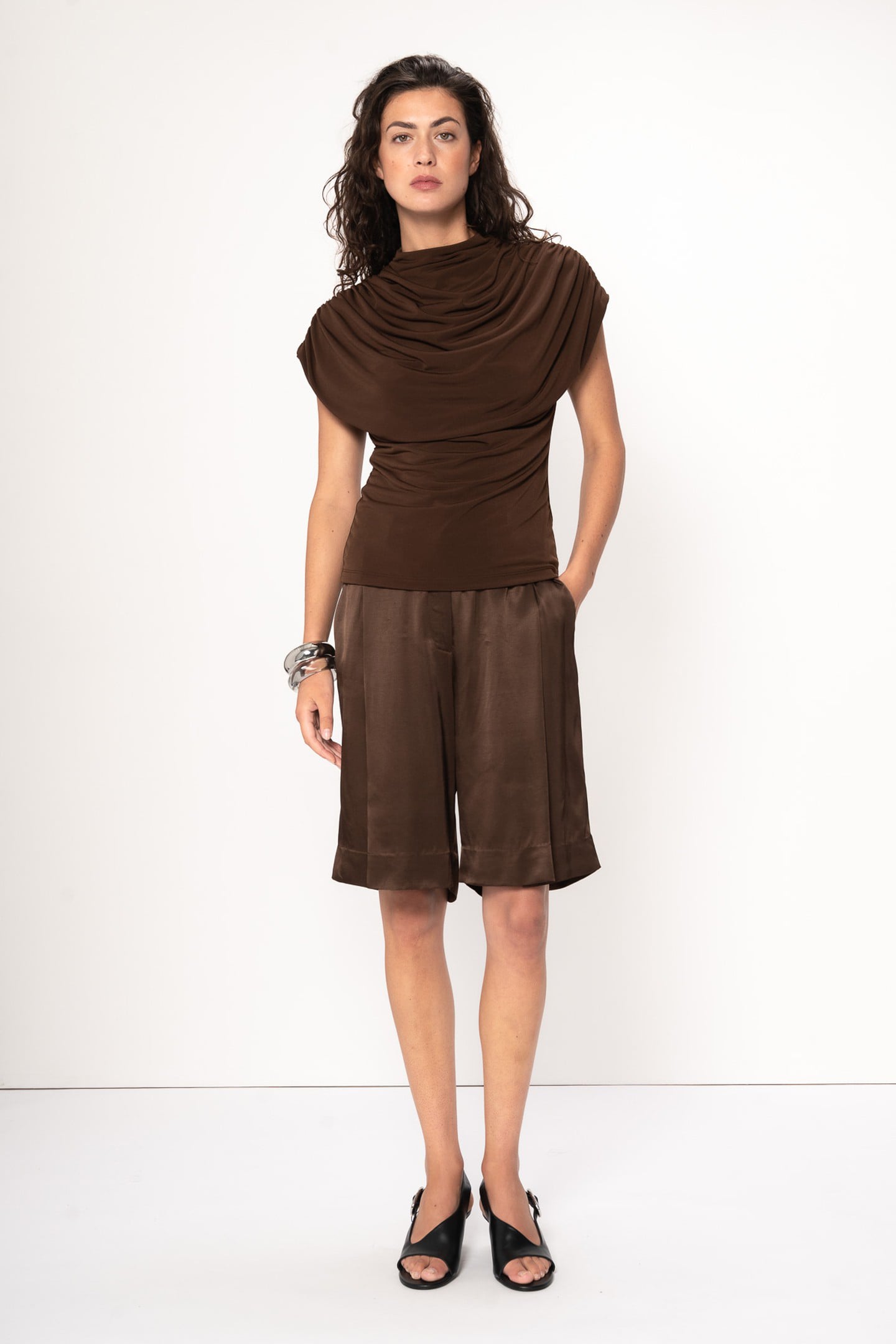 LUX SKIRT WALNUT 3