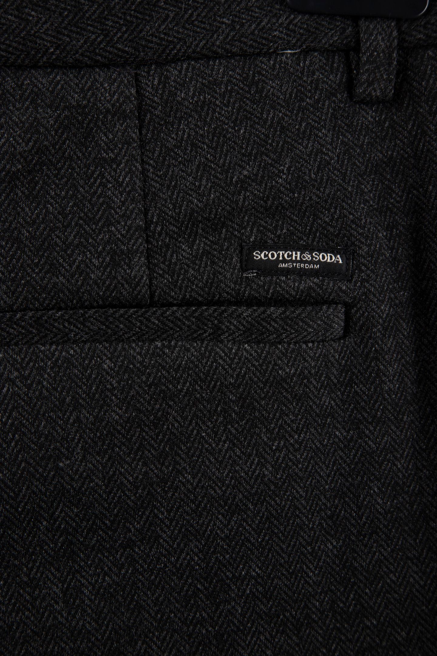 MOTT - TAILORED JERSEY YARN DYED CHINO ANTRA HERRINGBONE 4
