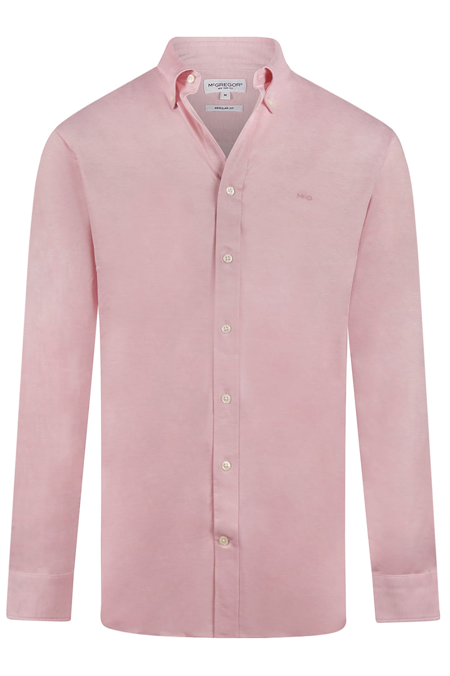 STRETCH PIQUE SHIRT LIGHT PINK 1