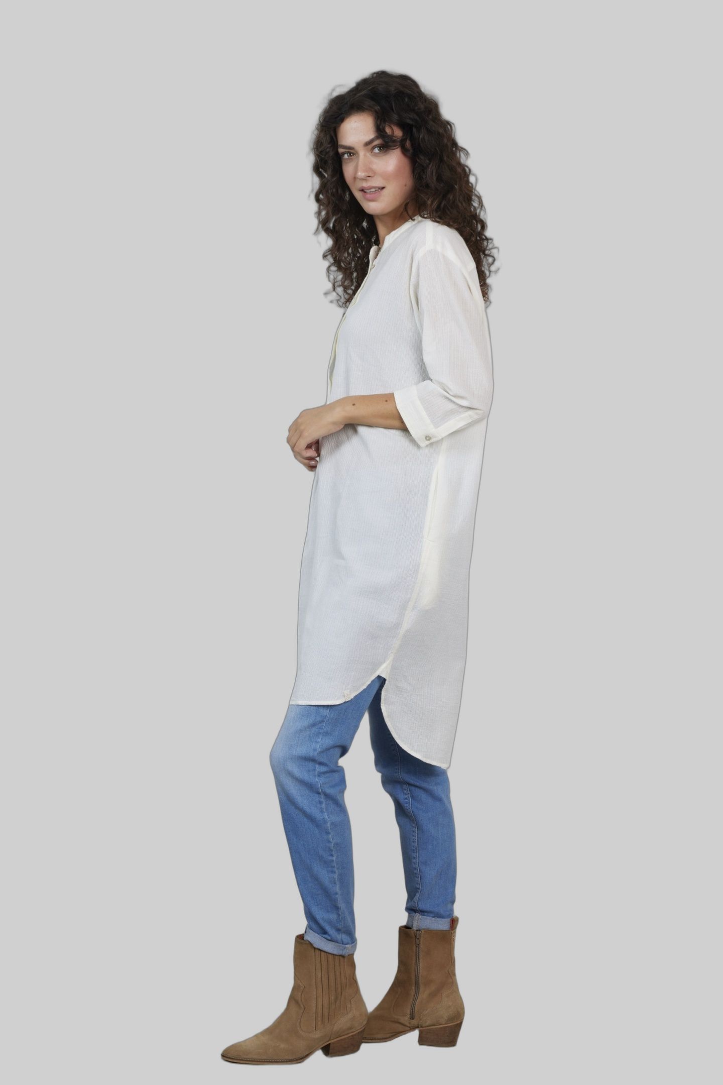 TUNIC DIARY OFFWHITE 1