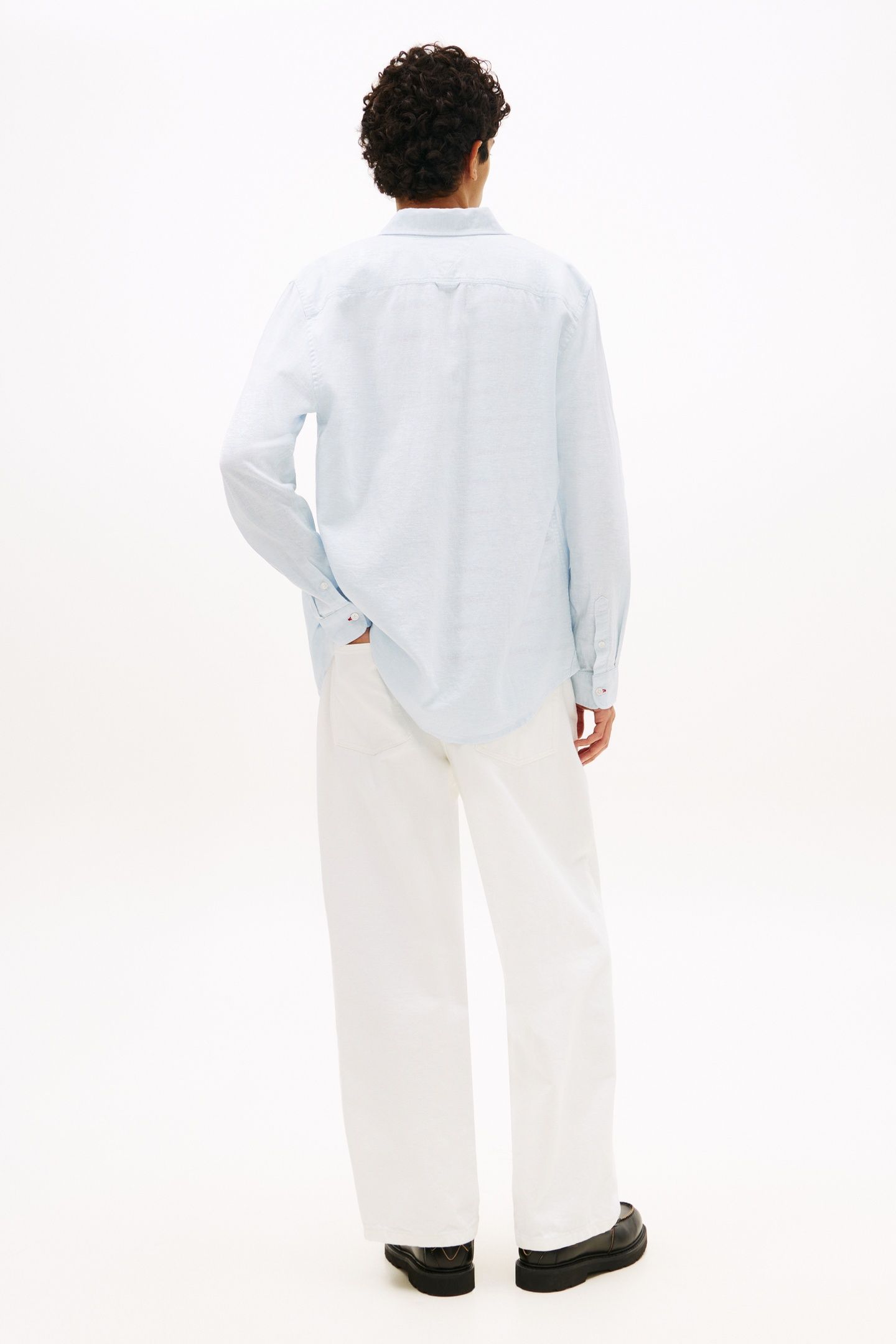 TJM REGULAR LINEN BLEND SWEET BLUE 2