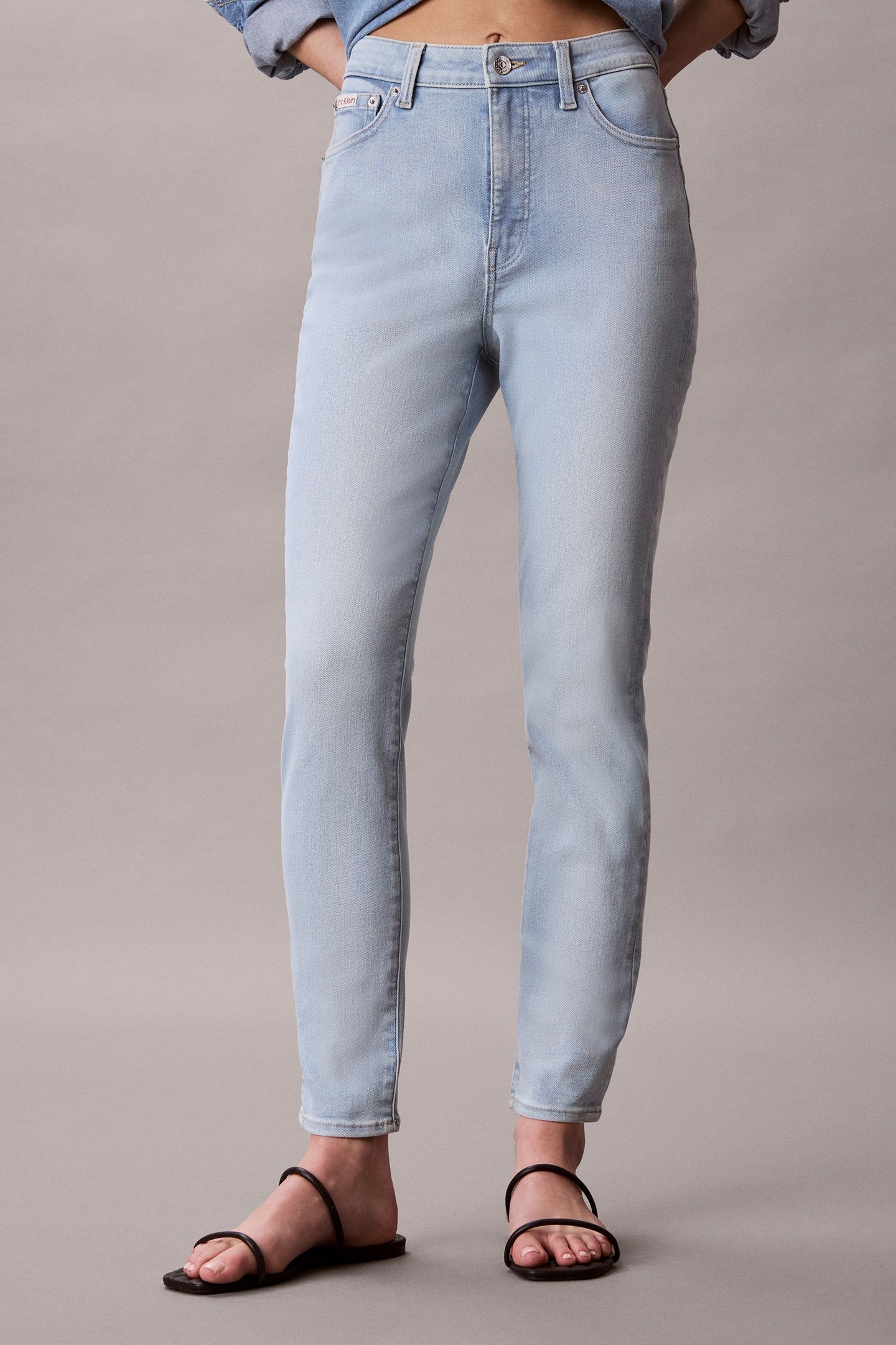 HIGH RISE SKINNY LIGHT OPAL 1