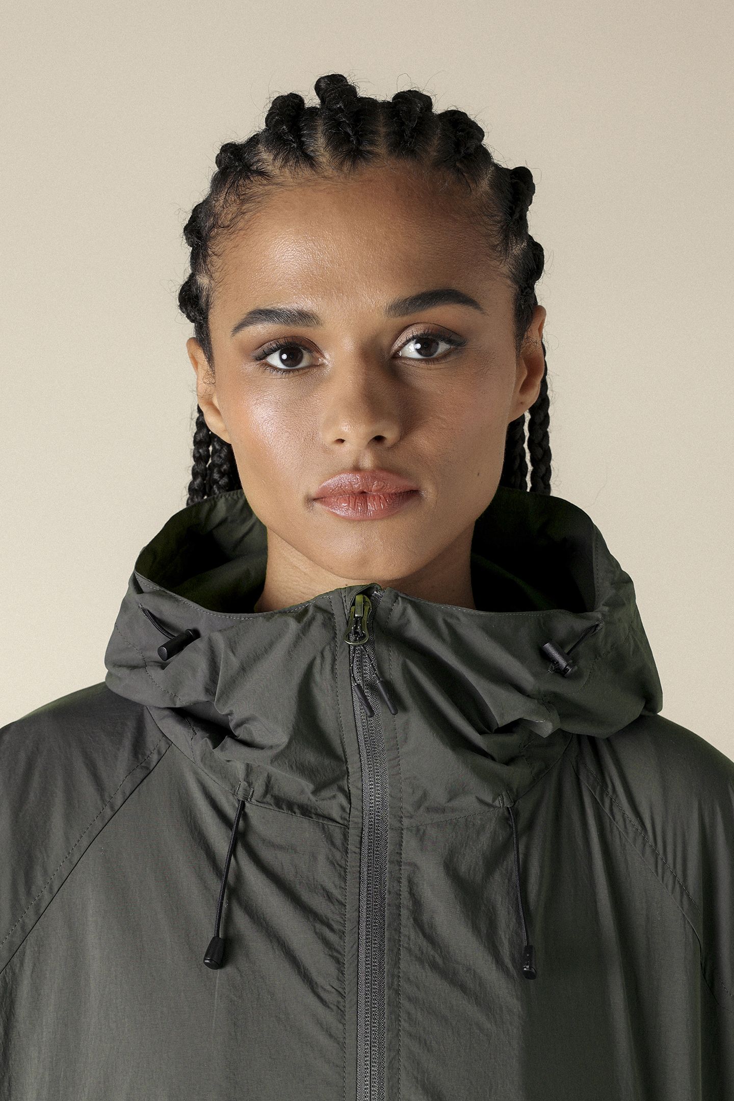 UNISEX SL BT THERM MESH HOODY JACKET ASH BLACK 5