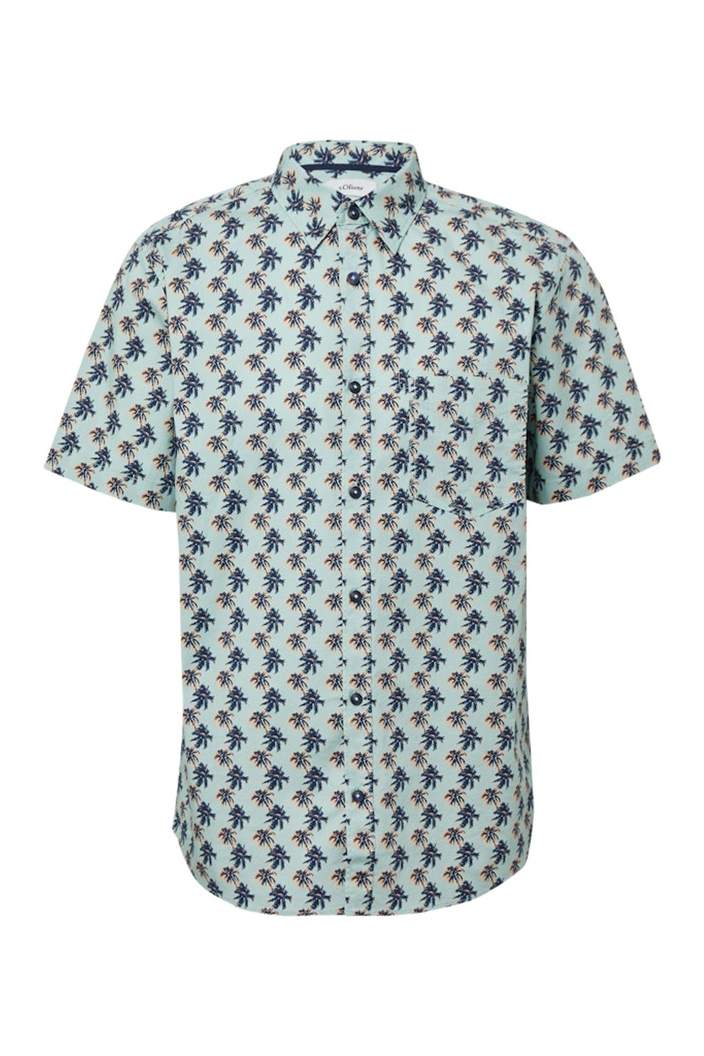 S.OLIVER SHIRTS BLUE GREEN 4