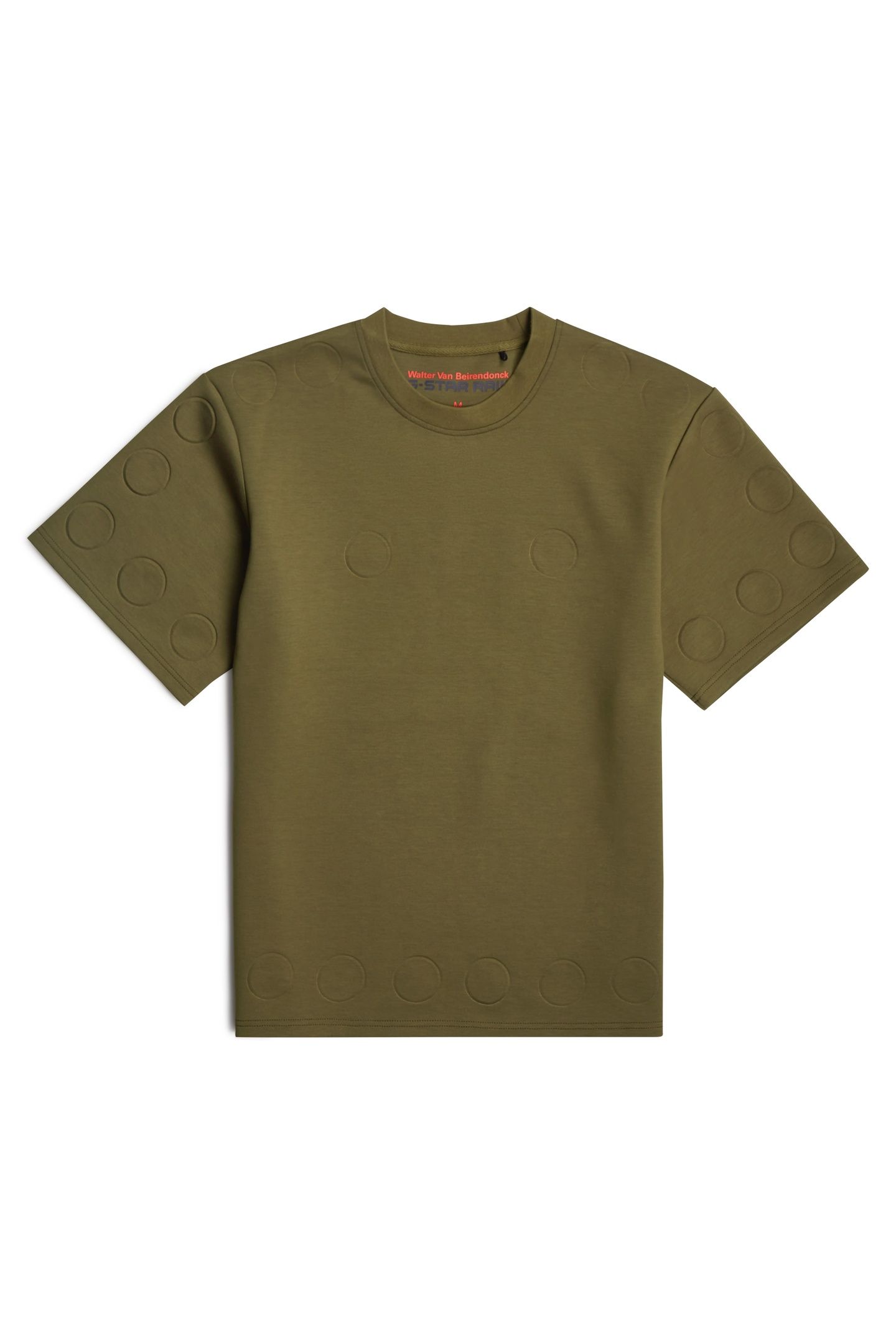 GSXWVB OVERSIZED BOXY TEE ARMY GREEN 3