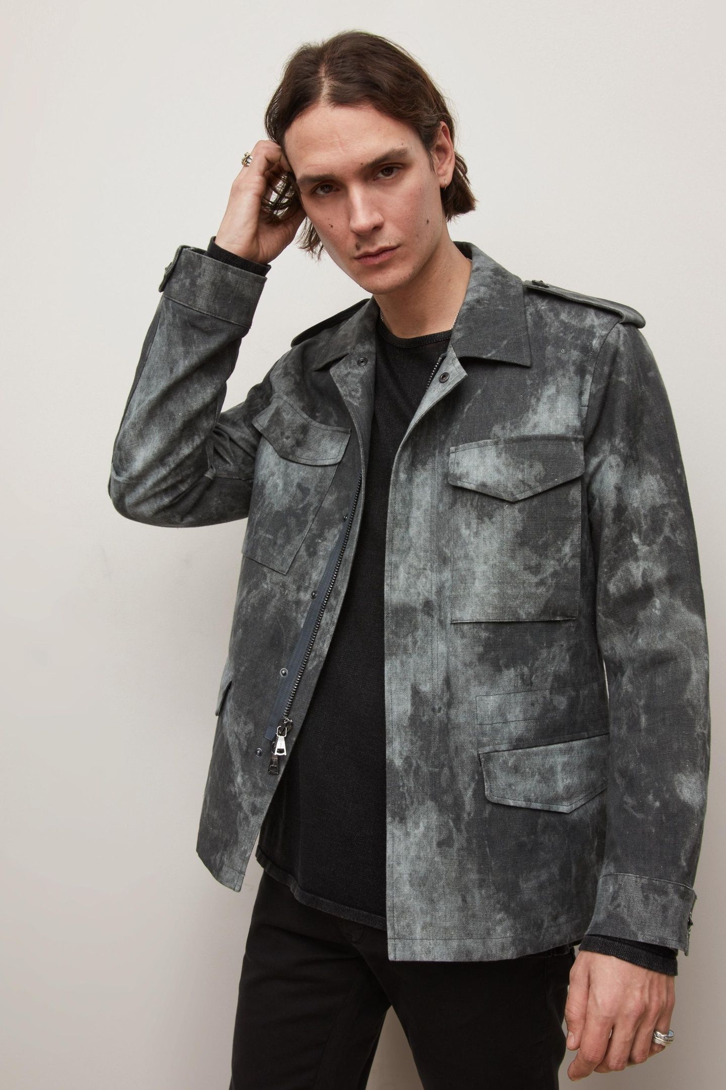 MILITARY INSPIRED OUTERWE IRON GREY 1