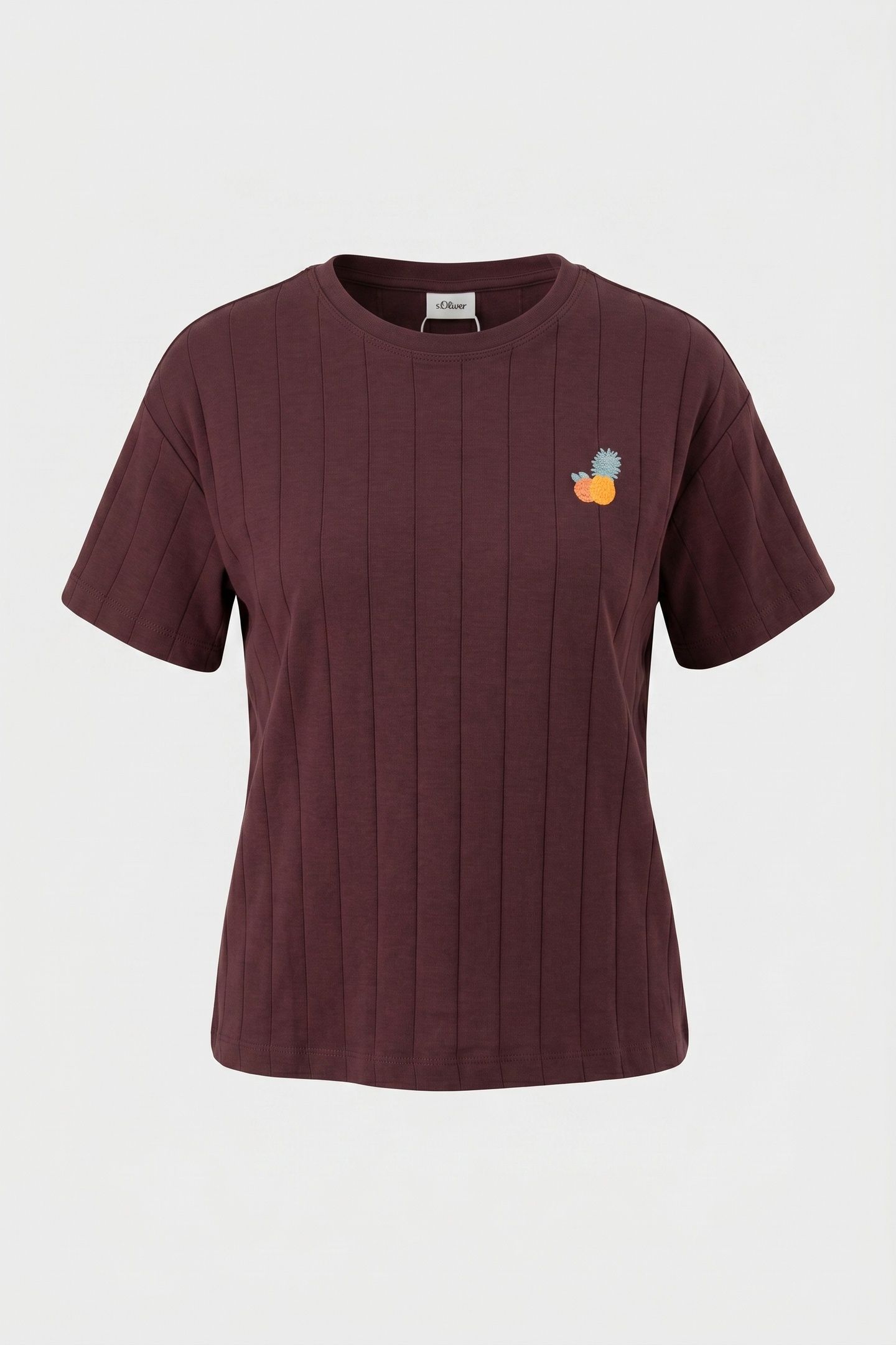 S.OLIVER T-SHIRTS BURGUNDY 1