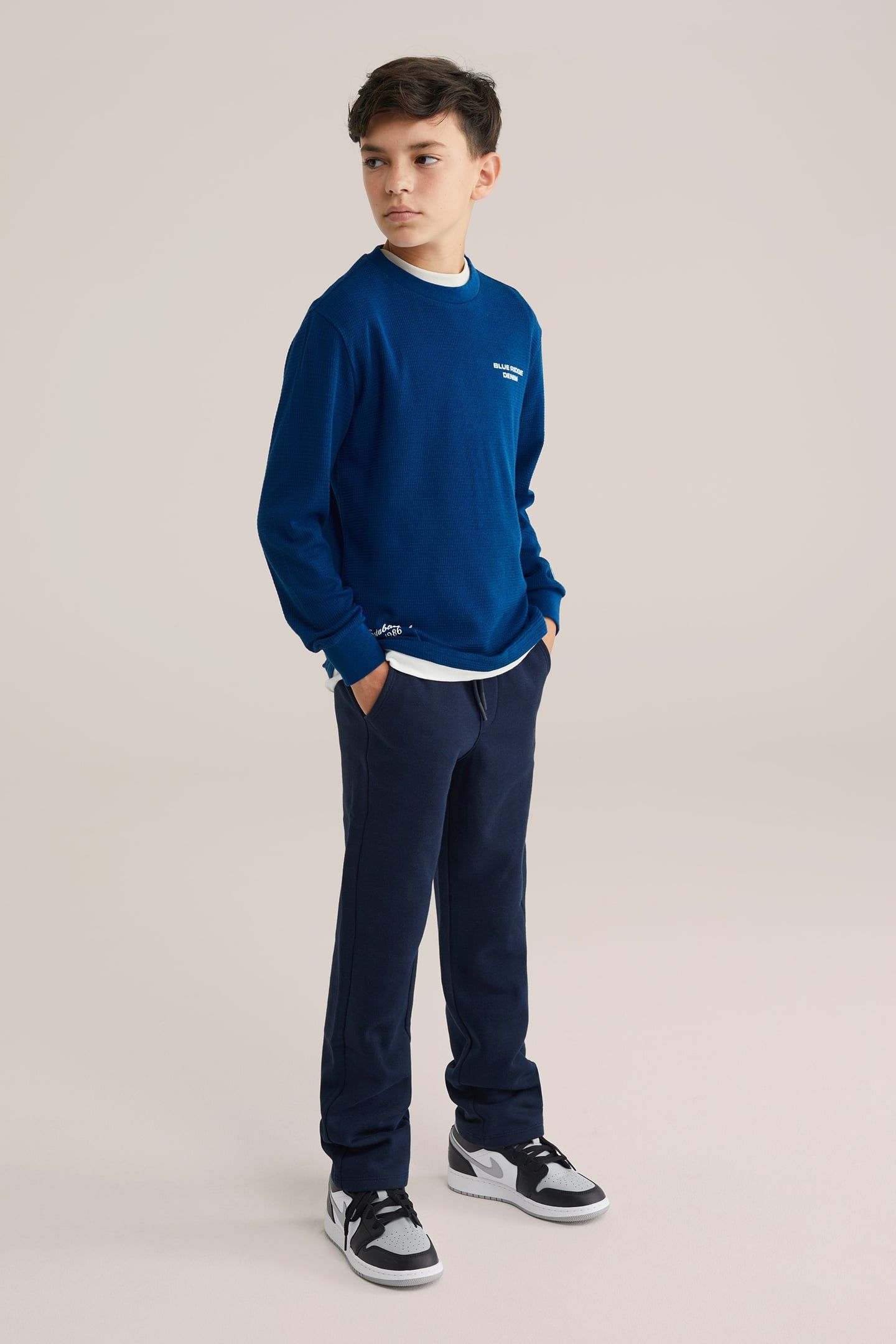 JOGGING PANTS DARK BLUE 2