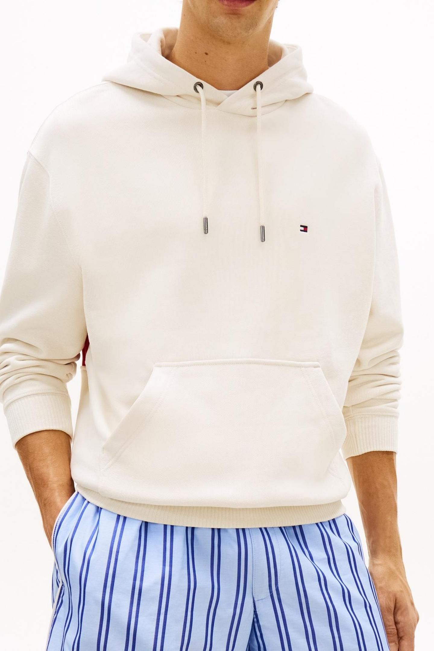 FLAG HOODY IVORY PETAL 2