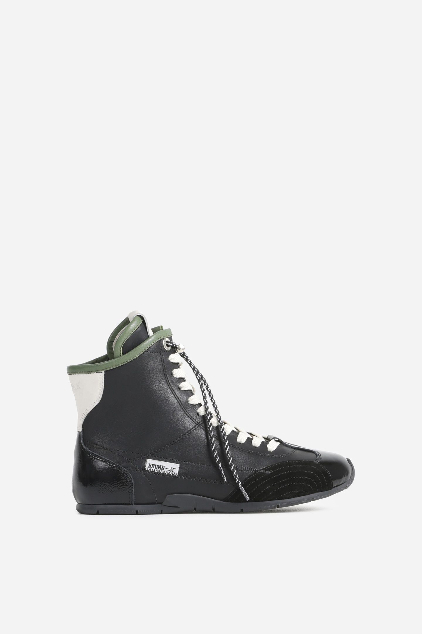 MYR-AA ANKLE BOOT BLACK/OFF WHITE/GREEN 1