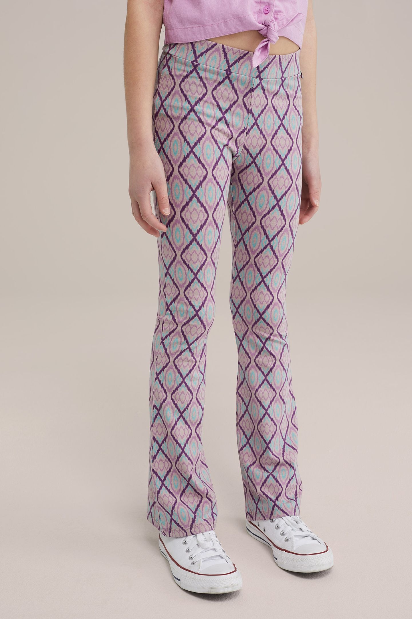 TROUSER DARK PURPLE 1