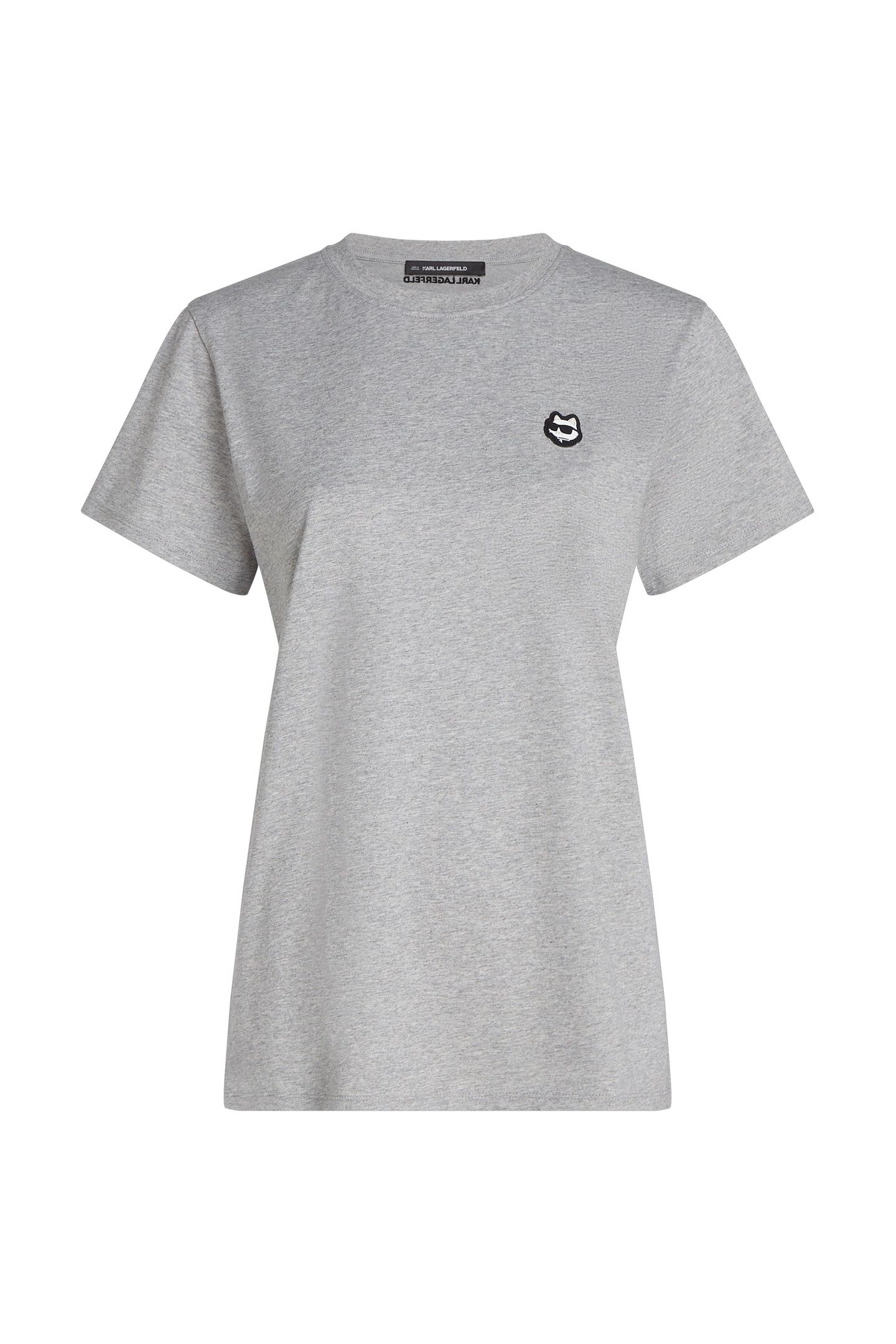 IKON PATCH T-SHIRT LIGHT GREY MELANGE 5