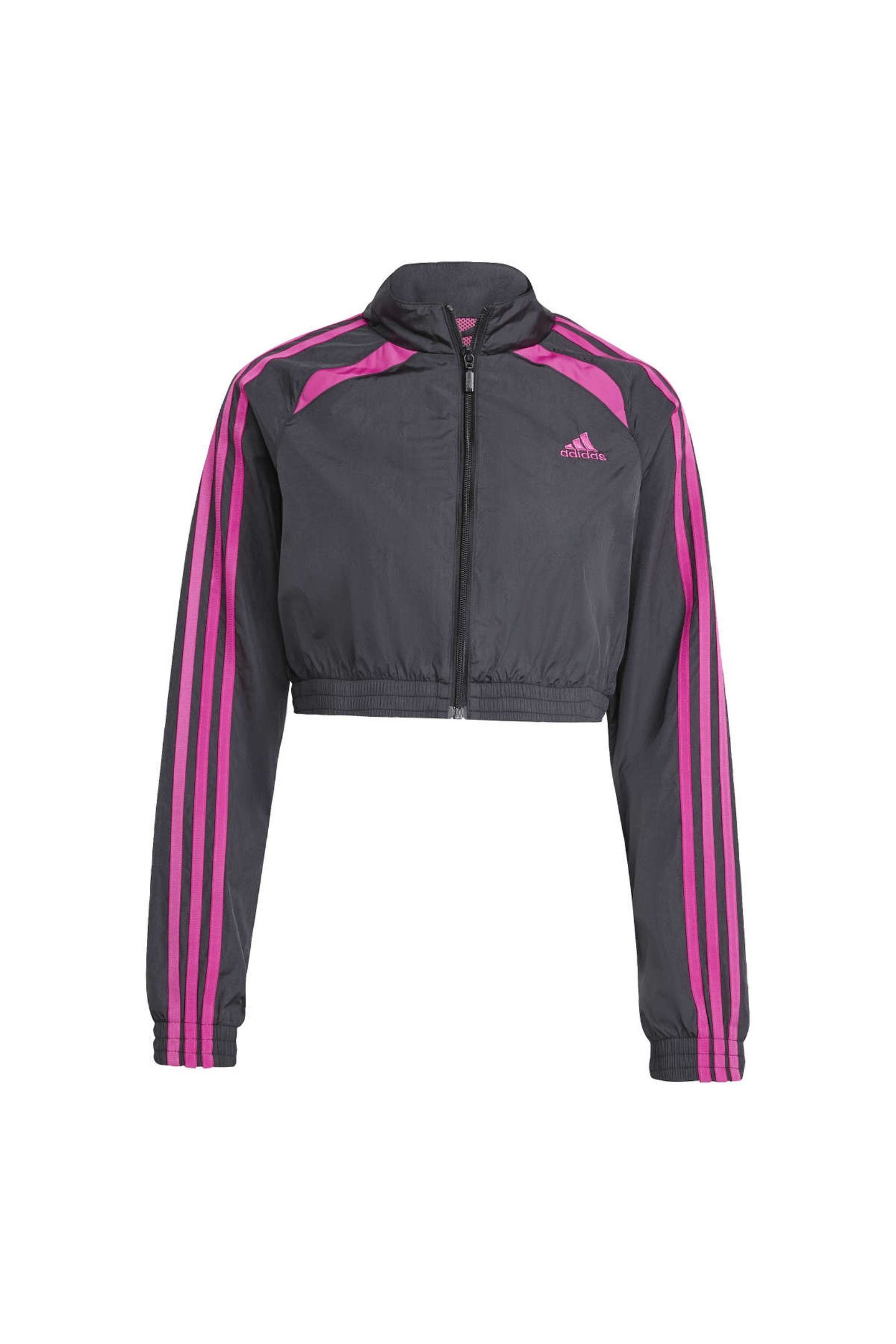 ORIGINALS TEAMGEIST ADICOLOR CROPPED TRACK TOP BLACK 5