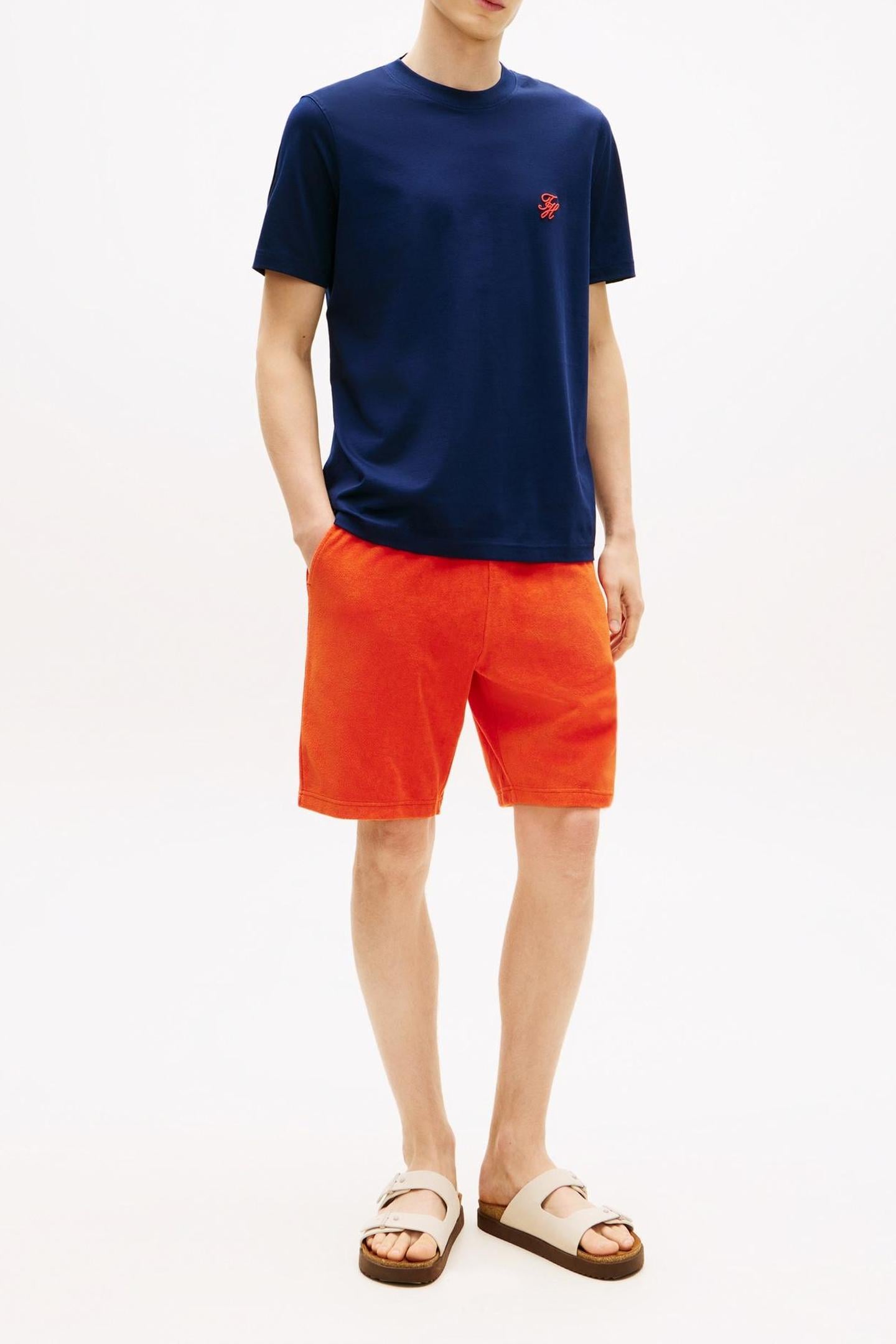 SCRIPT MONOGRAM T-SHIRT CARBON NAVY 2