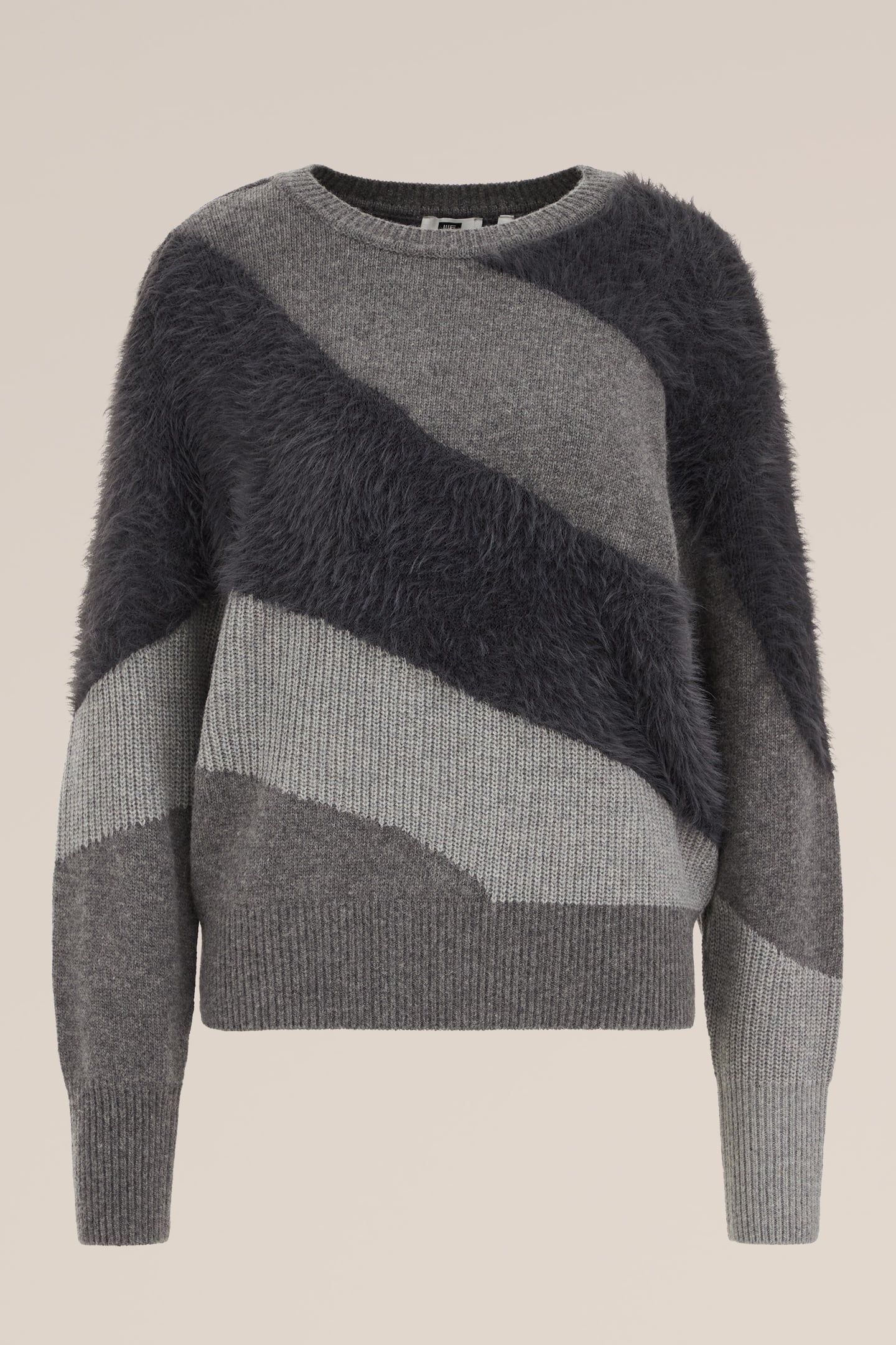 KNITTED PULLOVER GREY 4